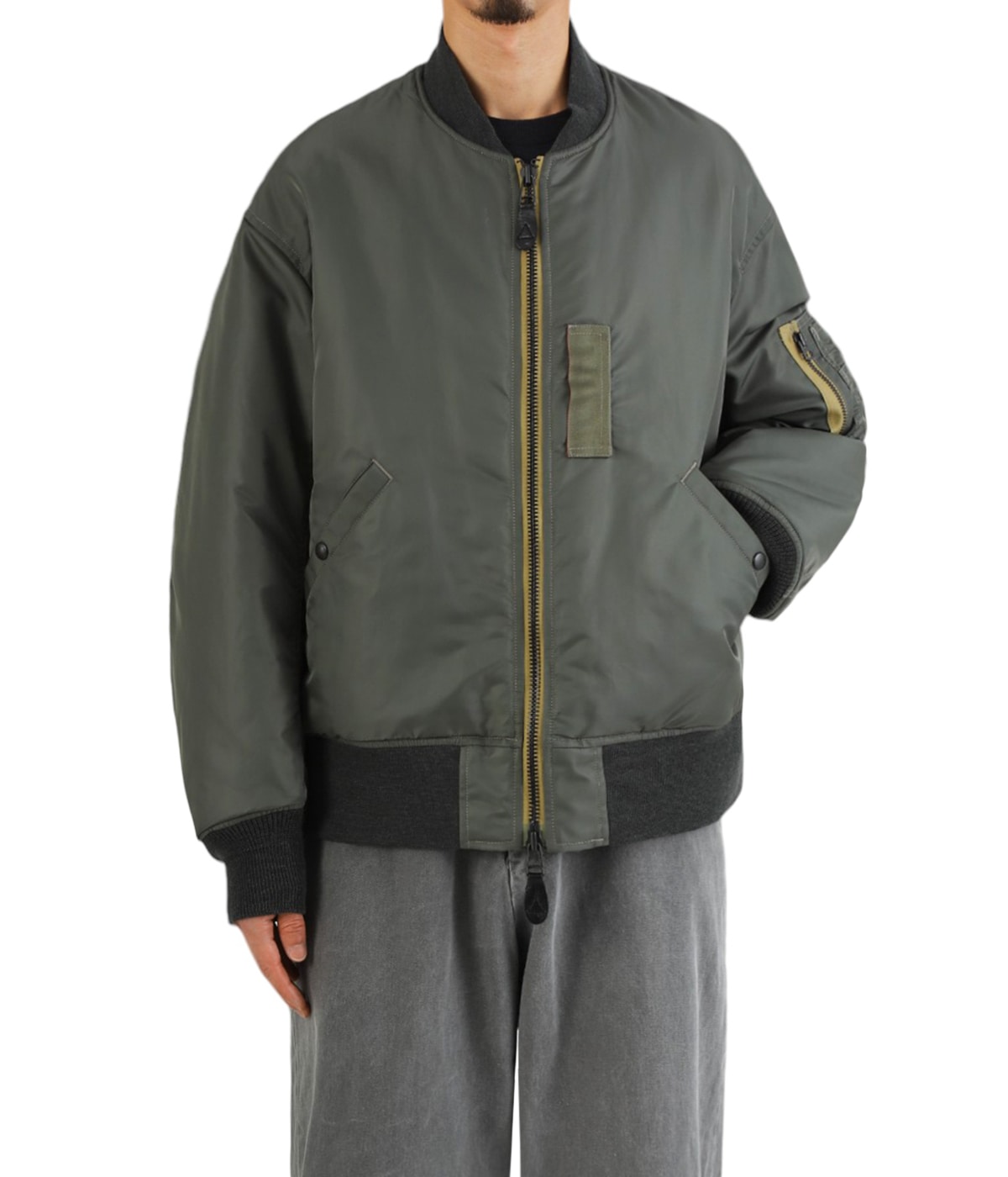 marka MA-1ジャケット ベージュ M11C-03BL02C MA-1 - nylon twill - | marka(マーカ) / アウター ミリタリー