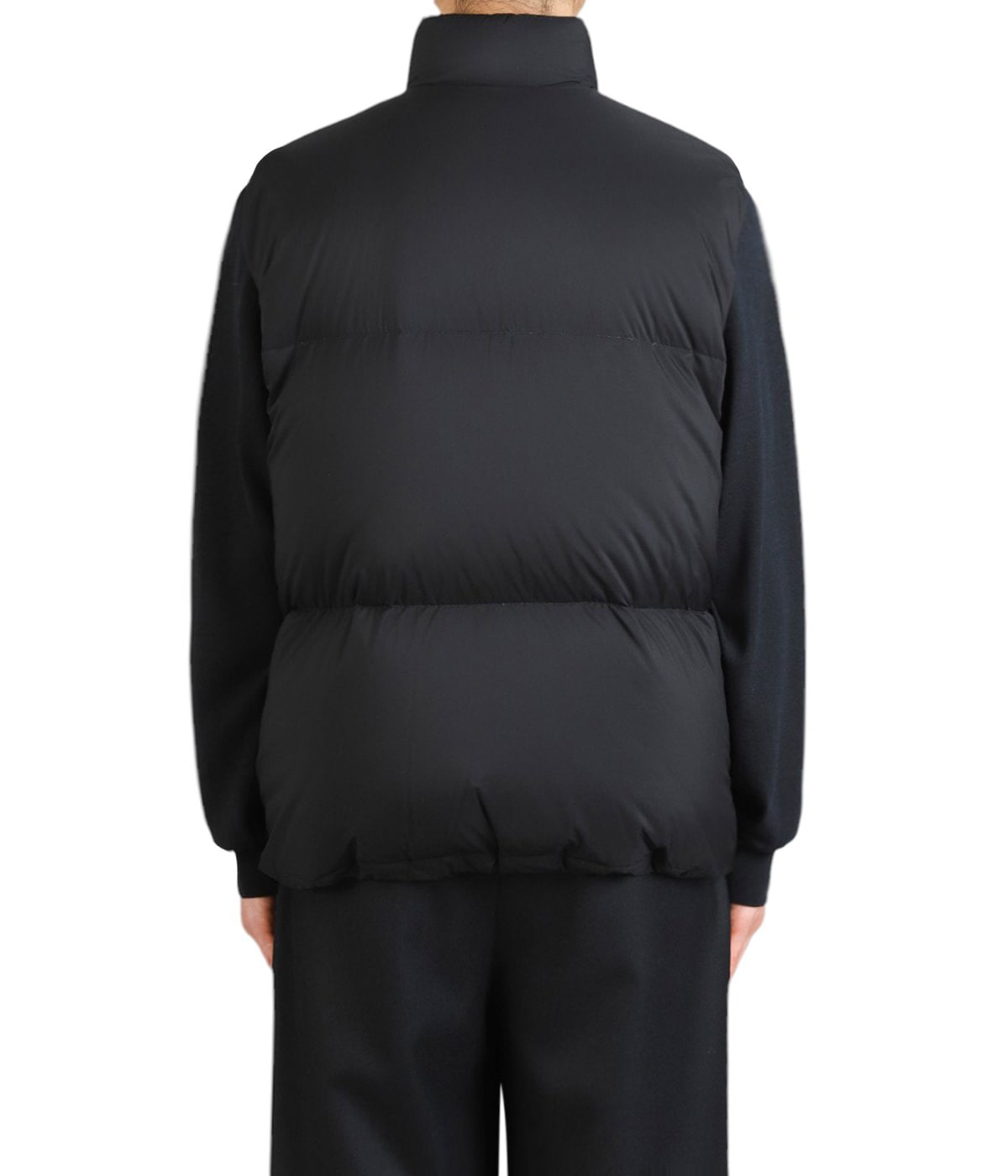 DOWN VEST - recycle nylon mini ripstop - | marka(マーカ