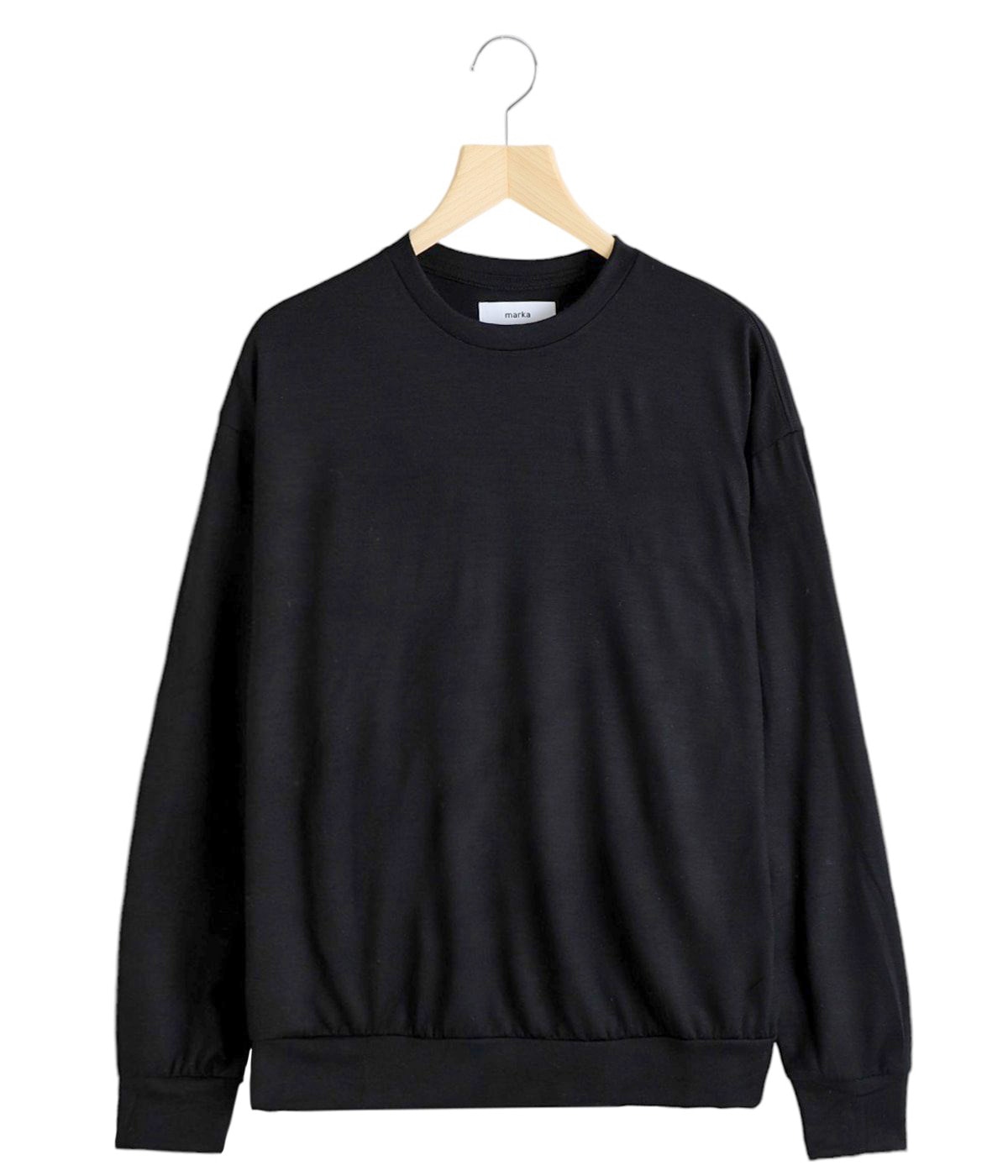 CREW NECK - 2/72 WOOL SINGLE JERSEY WASHABLE - | marka