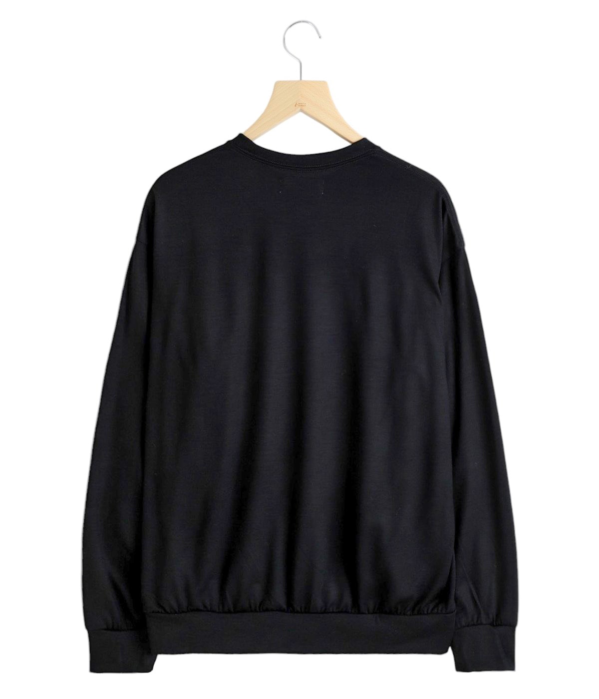 CREW NECK - 2/72 WOOL SINGLE JERSEY WASHABLE - | marka