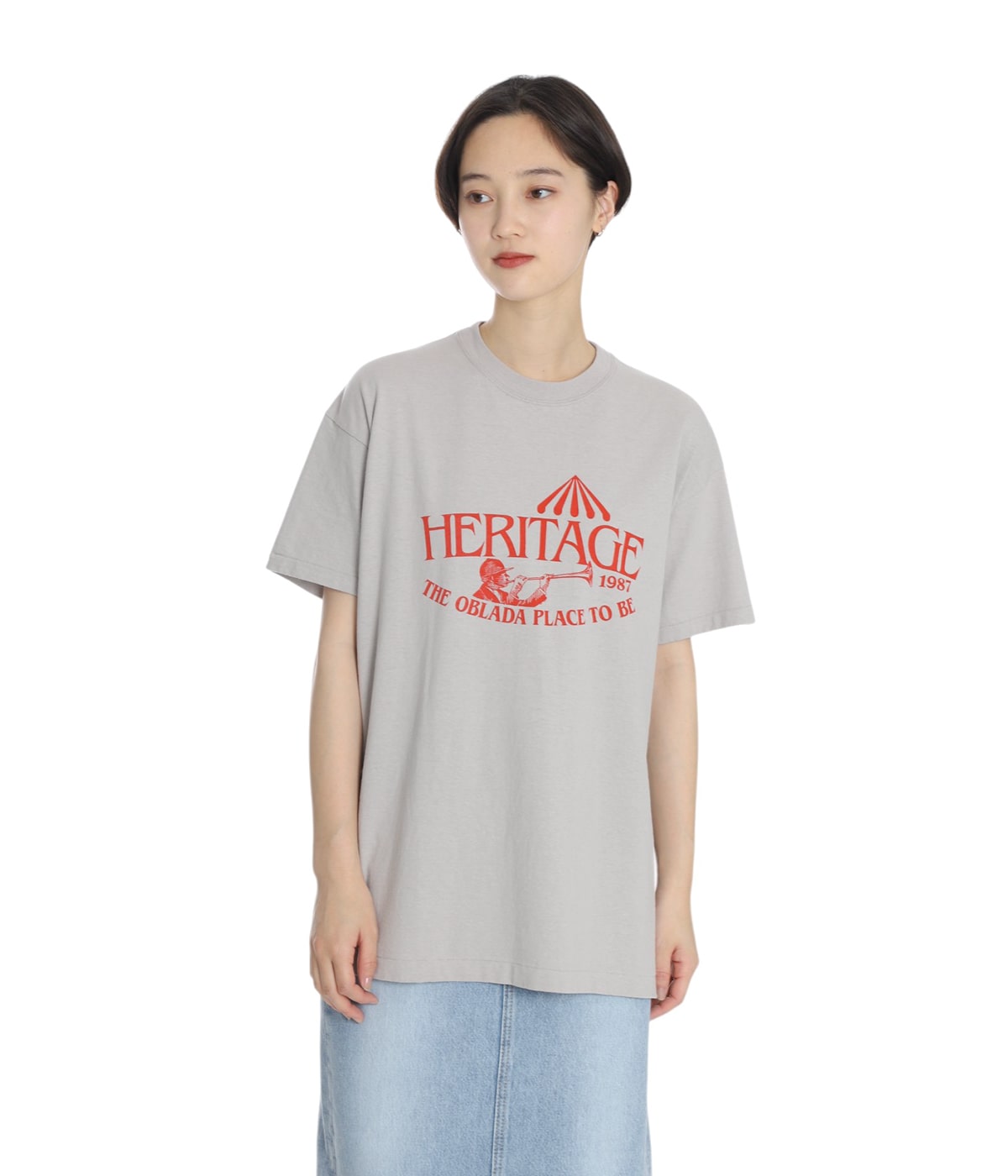 レディース】HERITAGE TEE | Oblada(オブラダ) / トップス