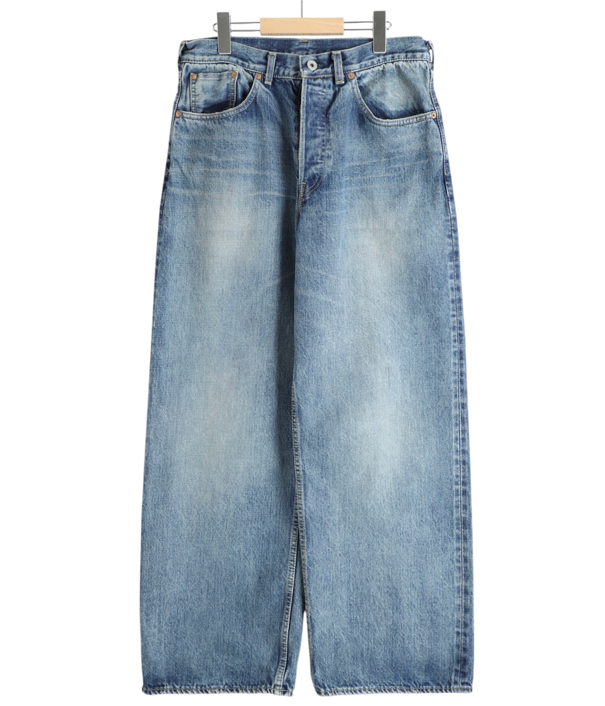 WIDE LEG JEANS - used wash -