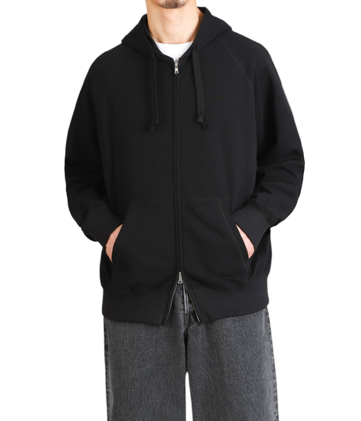 ANREALAGE◆ジップパーカー/1/ウール/BLK ジップパーカー | “RE_PRAY”OFFICIAL GOODS | AXELSTORE.NET