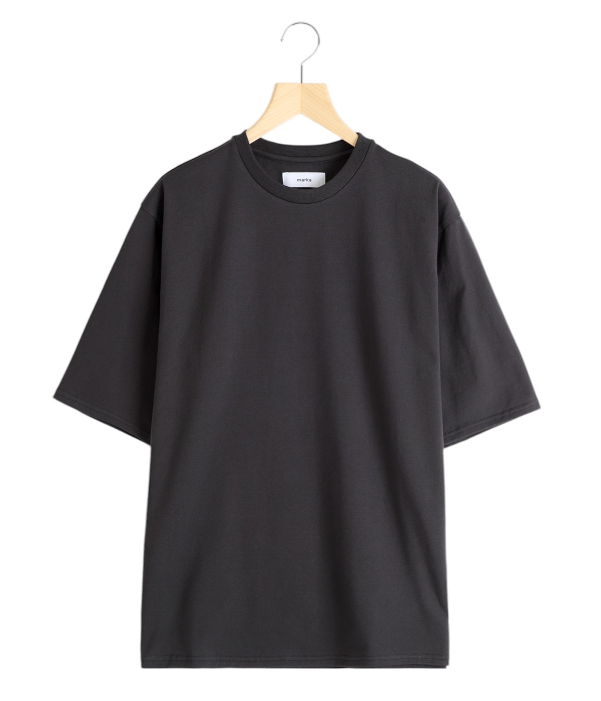 CREW NECK TEE - 40/2 organic cotton knit - | marka(マーカ