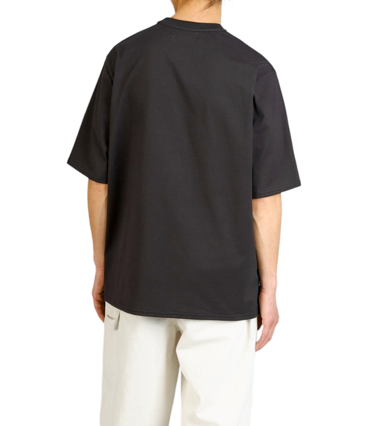 CREW NECK TEE - 40/2 organic cotton knit - | marka(マーカ
