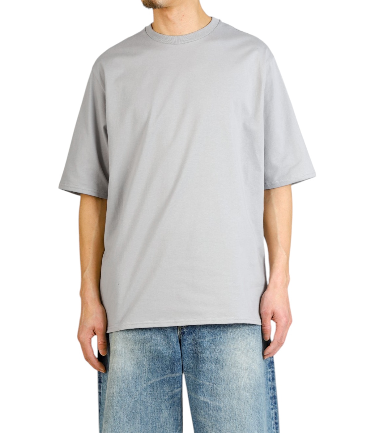 marka　CREW NECK T-SHIRTS M03T25-WH_Front.png?v=1752257460