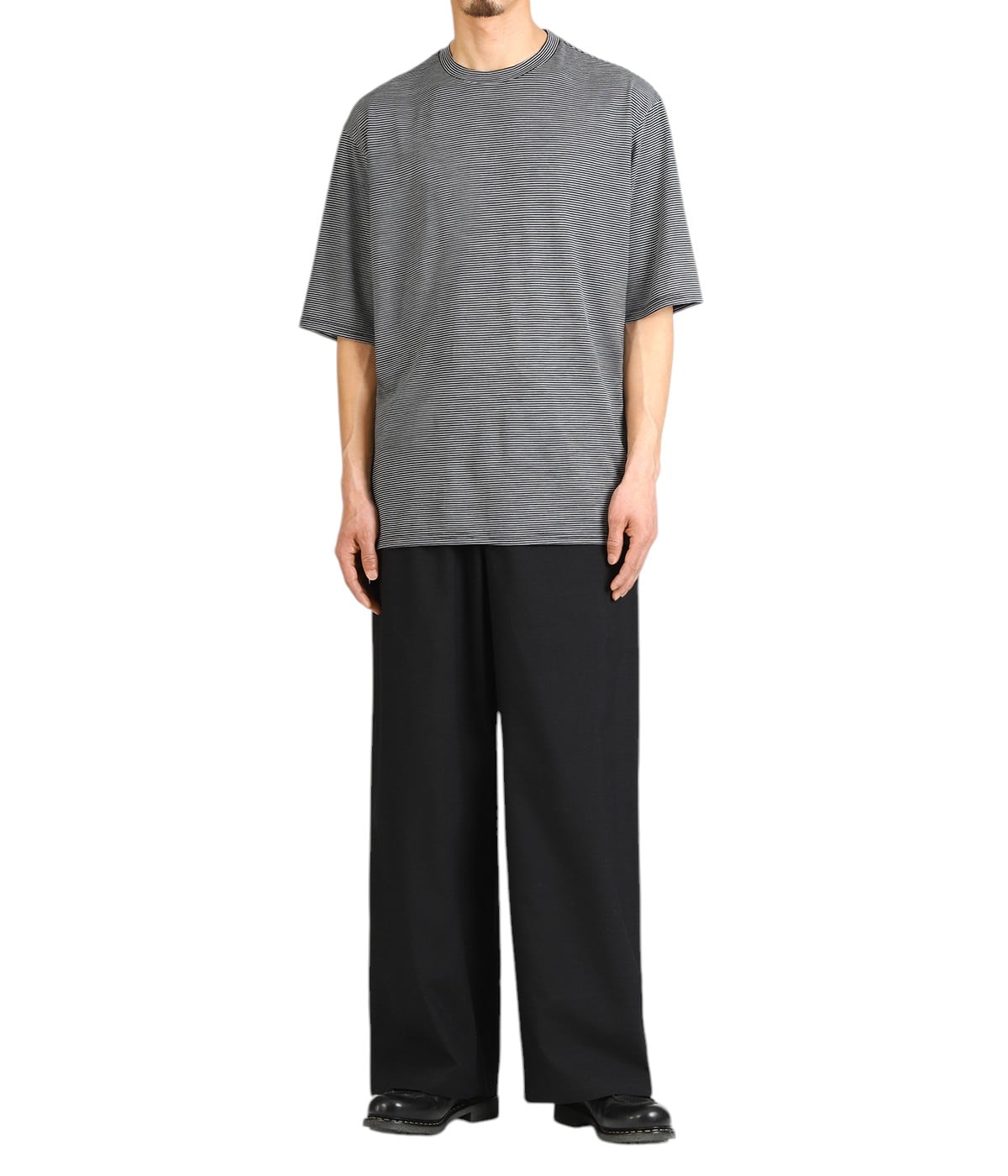 CREW NECK TEE - super 120's wool - | marka(マーカ
