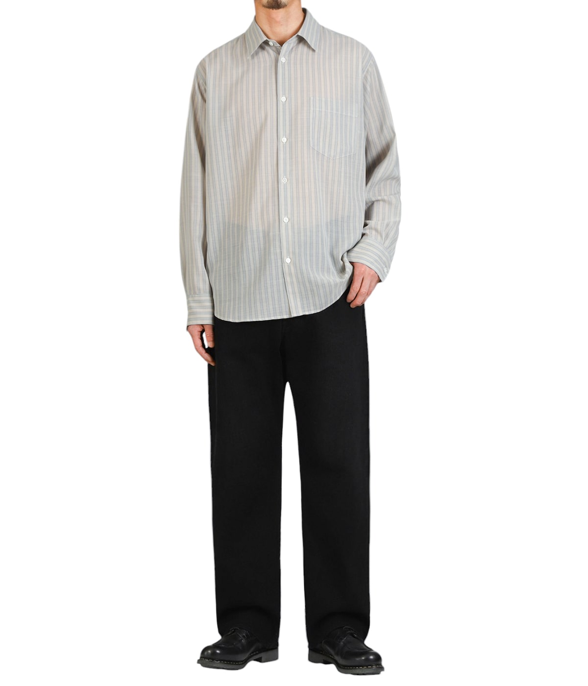 STRIPE SHIRT - p.w - | marka(マーカ) / トップス 長袖シャツ