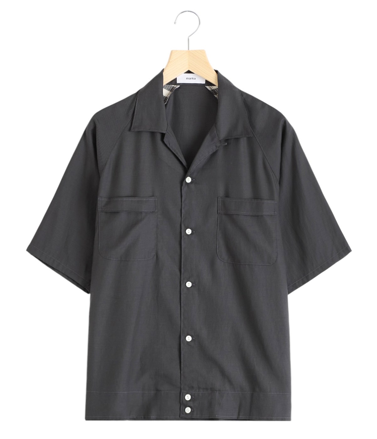 BOWLING SHIRT - CUPRO ORGANIC COTTON VIYELLA -