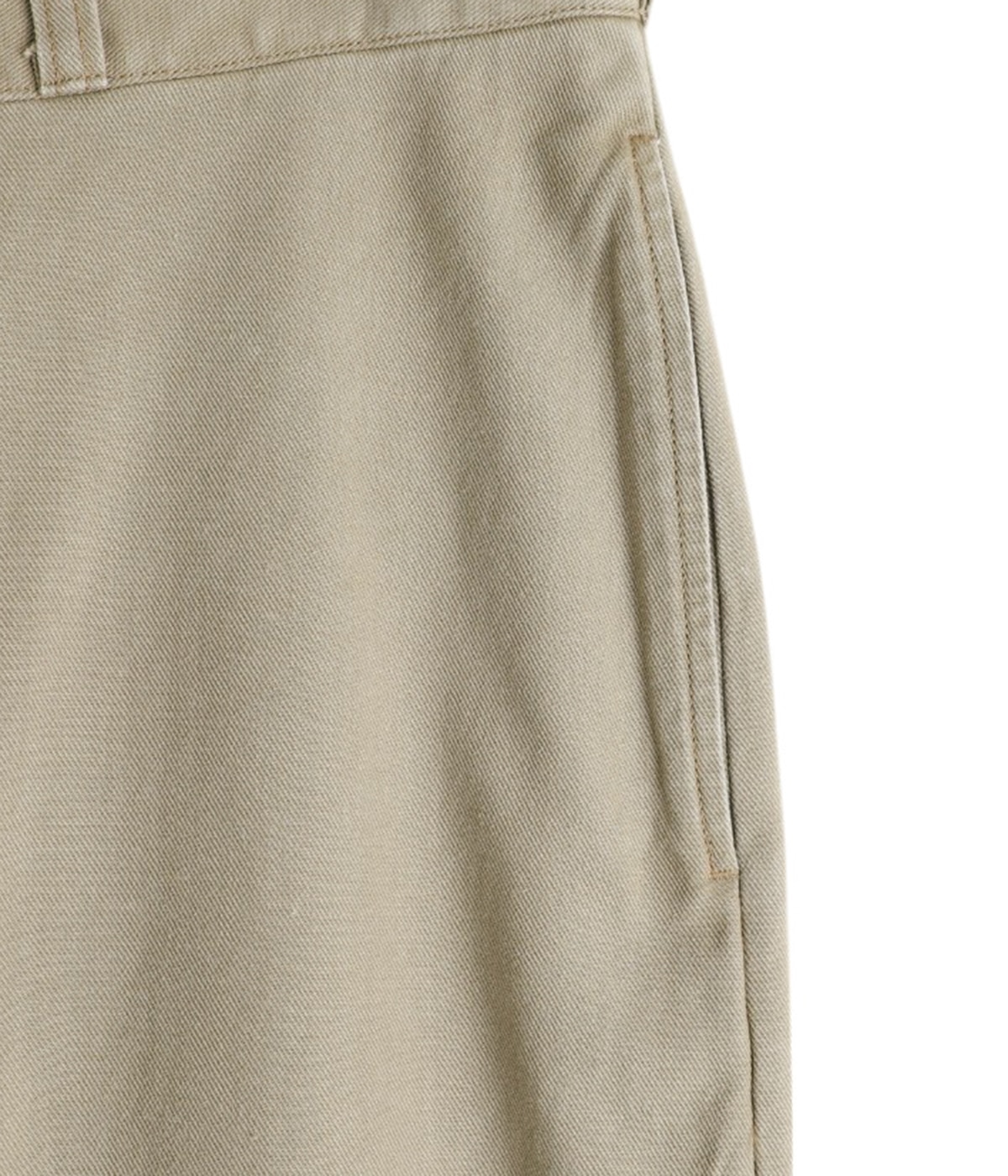 marka マーカ U.S. ARMY CHINO チノパンツ ベージュ 2 オーガニックコットン強撚ギャバ / U.S.アーミーチノトラウザー