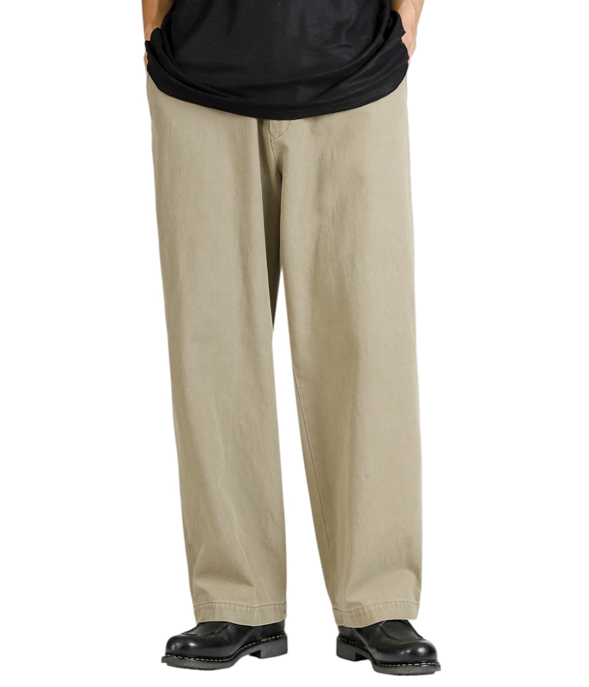 marka マーカ U.S. ARMY CHINO チノパンツ ベージュ 2 オーガニックコットン強撚ギャバ / U.S.アーミーチノトラウザー