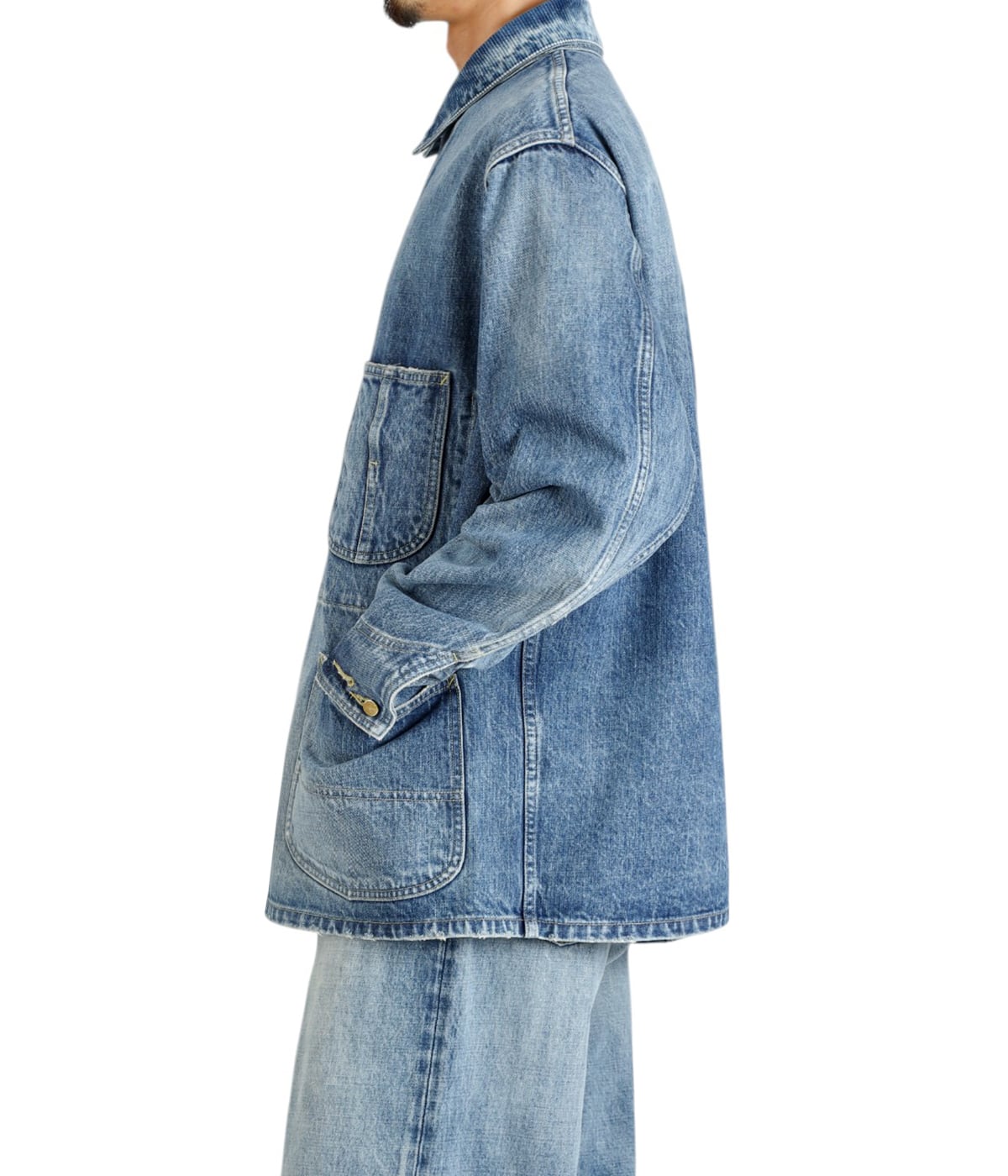 m*z様 marka マーカ DENIM JACKET COVERALL JACKET -ORGANIC COTTON 13.5oz SELVEDGE DENIM