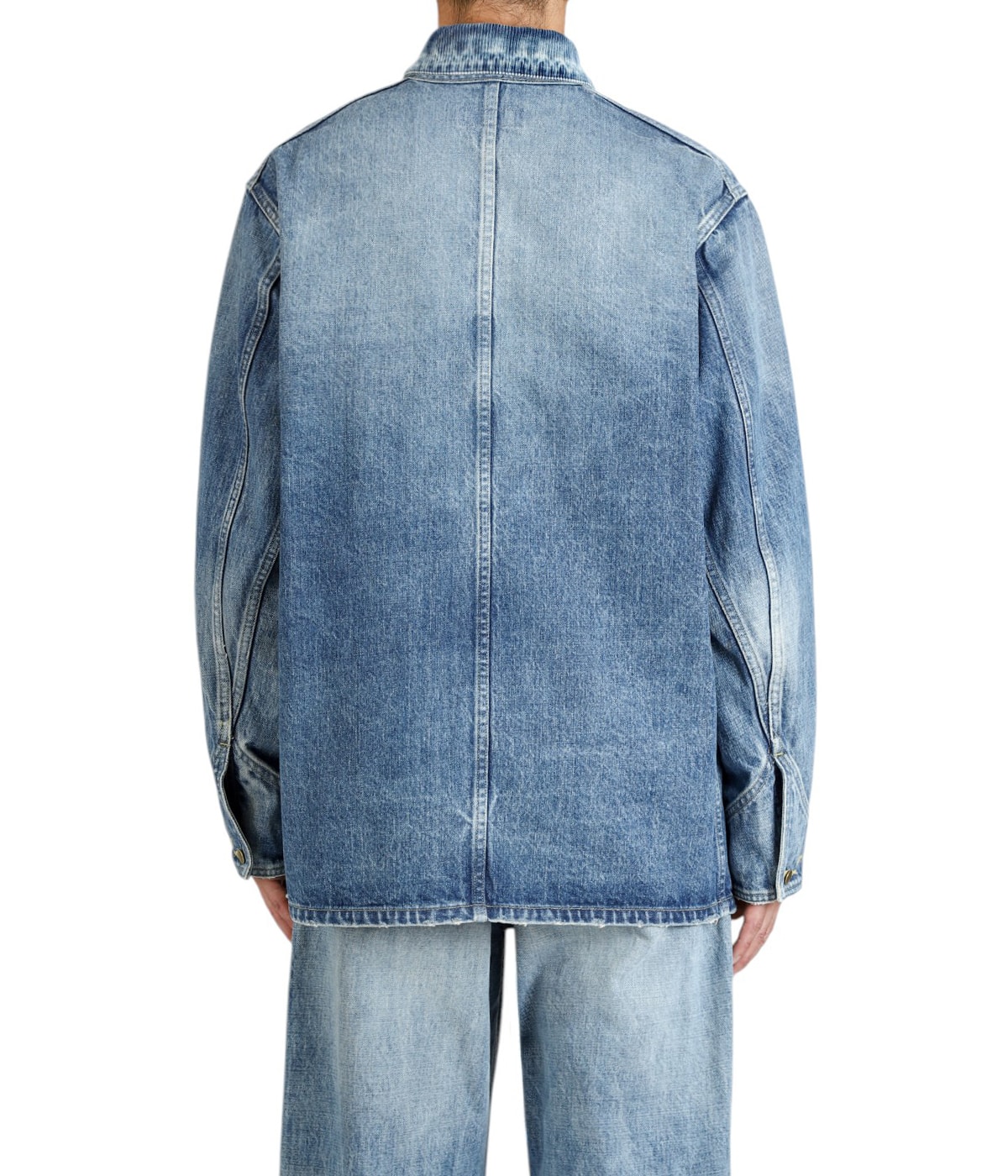 COVERALL JACKET -ORGANIC COTTON 13.5oz SELVEDGE DENIM- | marka