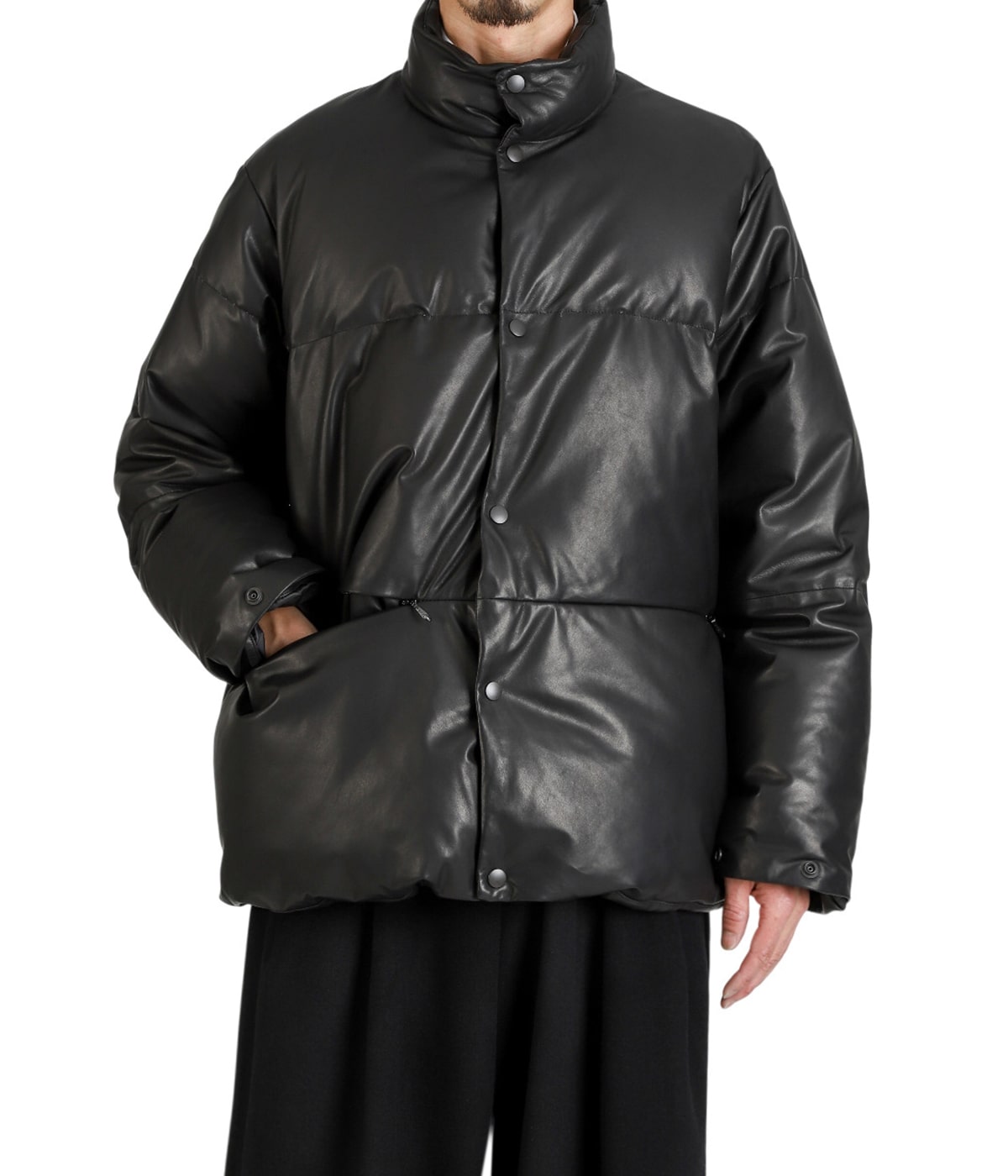 LEATHER DOWN JACKET -SHEEP LEATHER- | marka(マーカ) / アウター