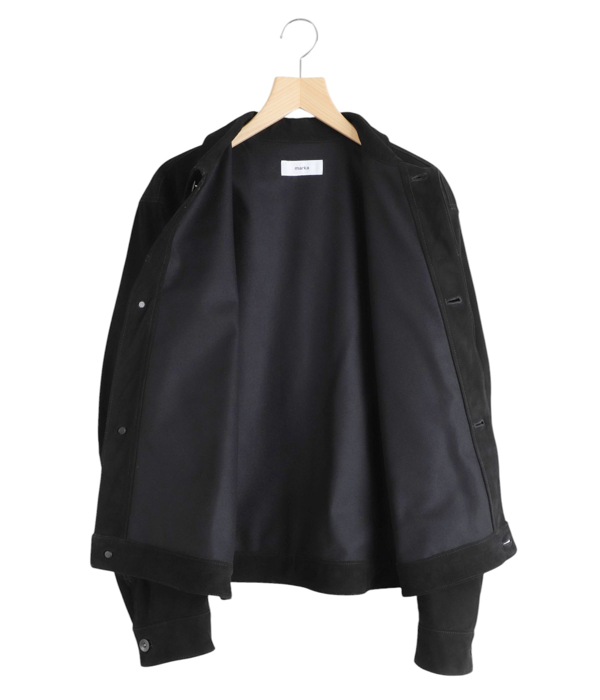 Marc様御まとめ御購入品 m25c10bl01c]marka(マーカ) Goat Suede Suede Trucker Jacket