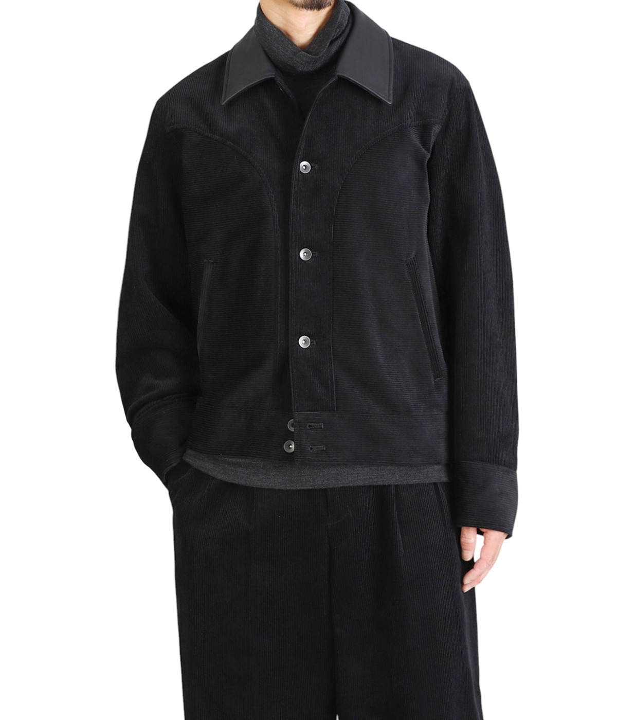 マーシャンW WESTERN JACKET -ORGANIC COTTON 8-WALECORDUROY- | marka