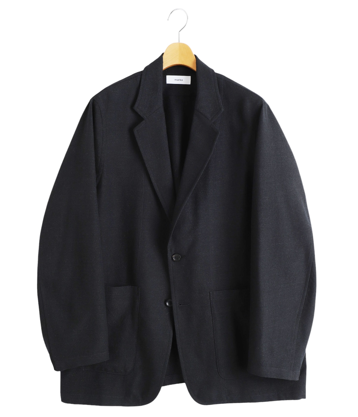 【予約】STROLL AROUND JACKET -TUMBLED WOOL SERGE-