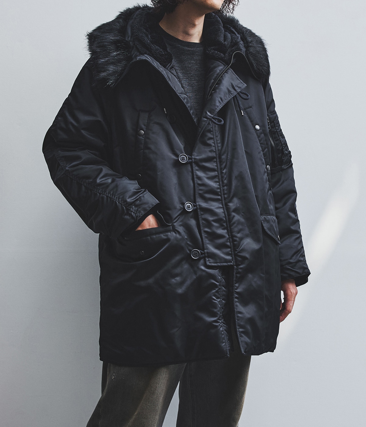 極美品♡ 即完品♡ MARKAWARE R.A.F PARKA ミリタリー COLIMBO / STANLEY EXTREME COLD ARMY PARKA (ZX-0136,OLIVE