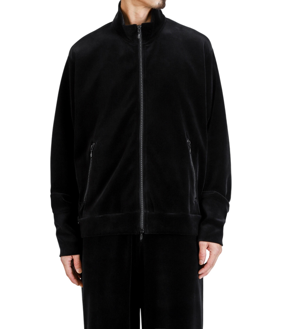 FULL ZIP TRACK JACKET -30/-ORGANIC COTTON VELOUR- | marka(マーカ