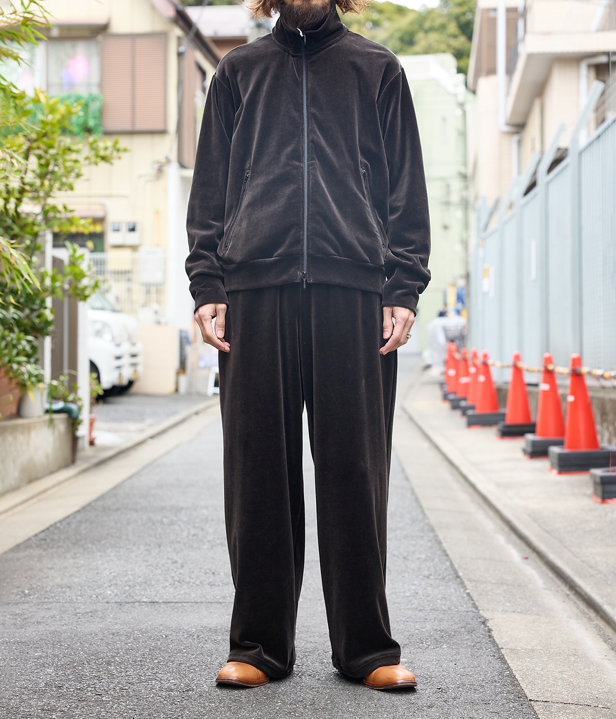予約】TRACK PANTS -30/-ORGANIC COTTON VELOUR- | marka(マーカ