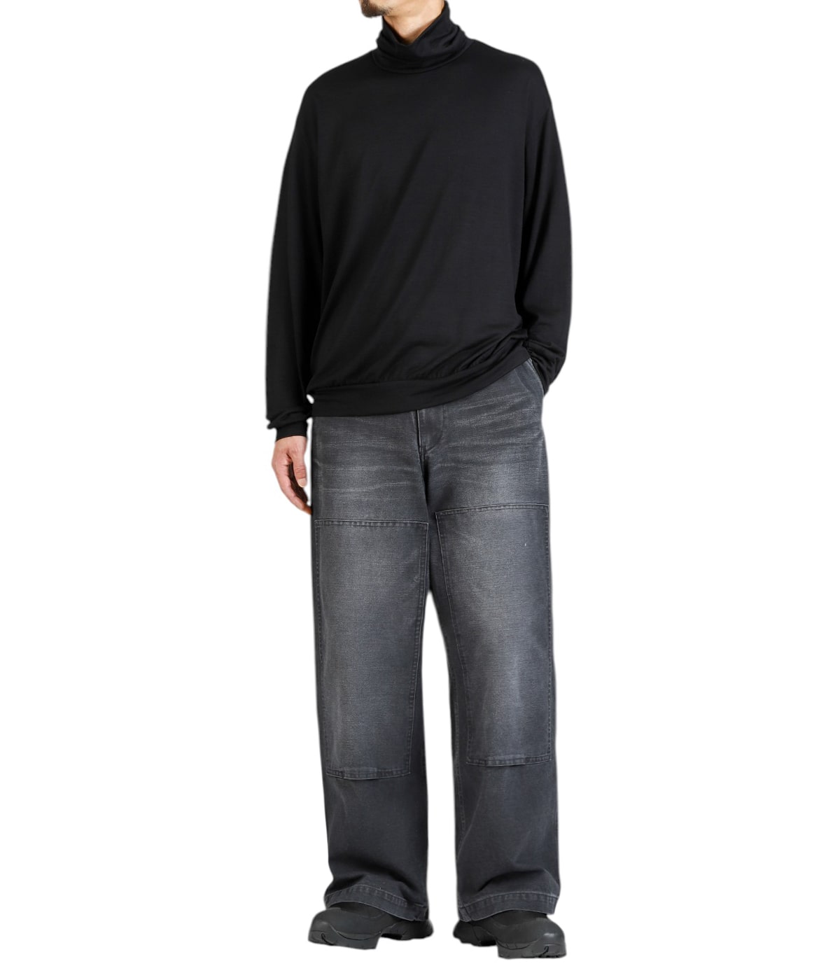 TURTLE NECK -2/72 WOOL SINGLE JERSEY WASHABLE- | marka(マーカ