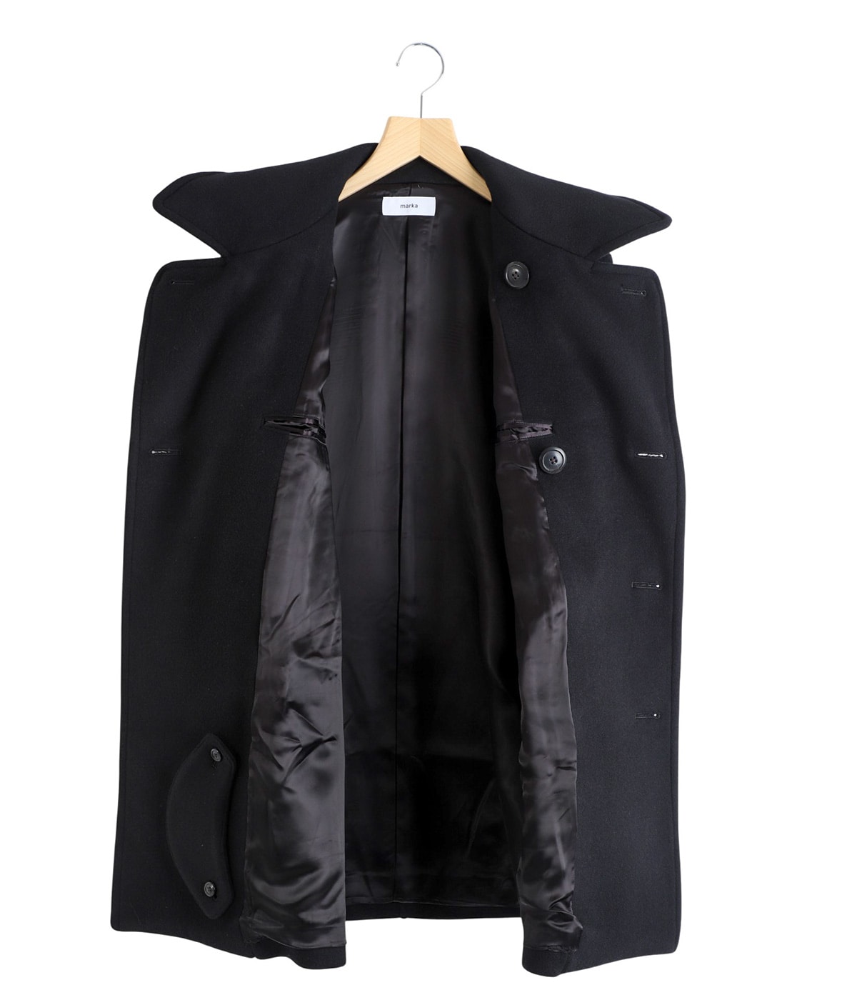 BRIDGE COAT -WOOL SILK CASHMERE BEAVER- | marka(マーカ) / アウター