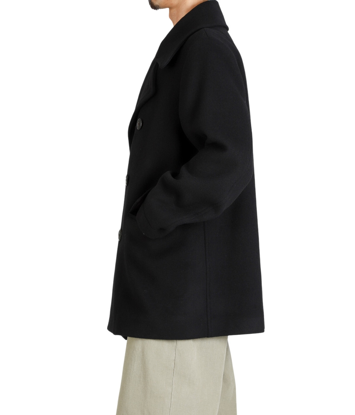 極美品　OAMC 20AW BRIDGE COAT BLACK 付属品完備‼️ marka マーカ ウールシルクカシミヤビーバー ブリッジコート ブラック