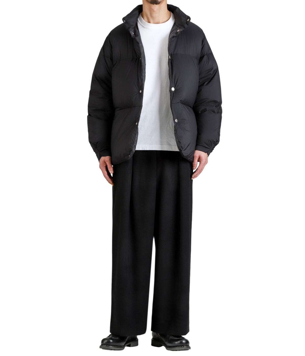 DOWN JACKET -RECYCLE NYLON MINI RIPSTOP- | marka(マーカ