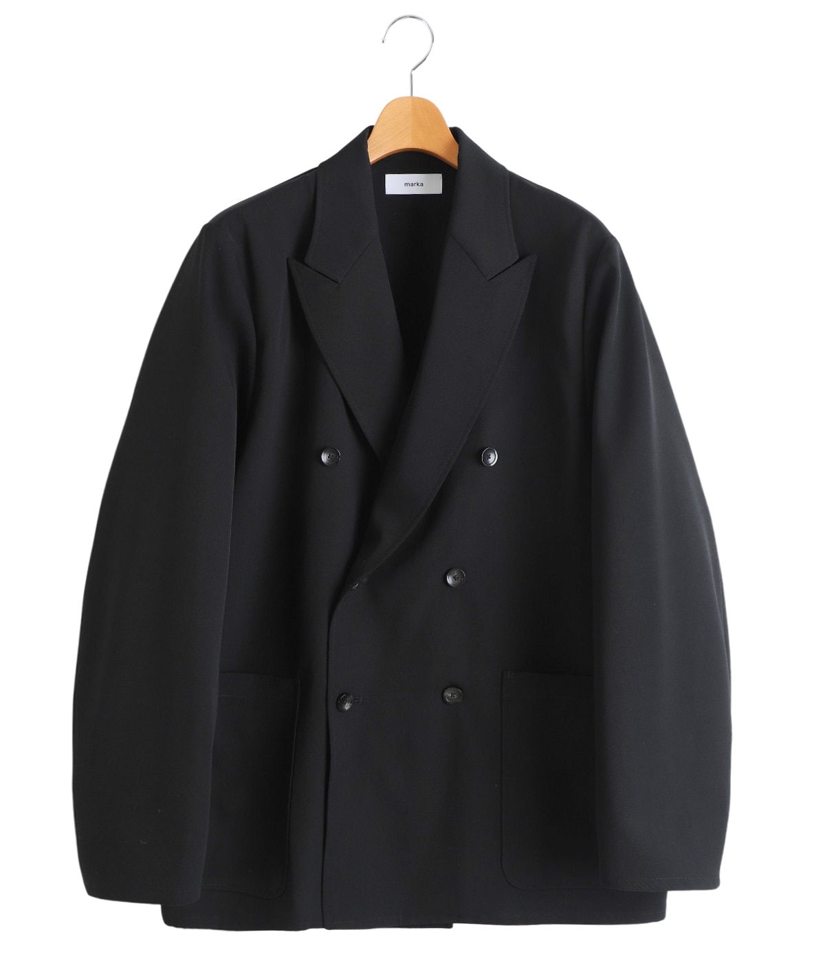 W.B JACKET LOOSE FIT -2/60 WASHER WOOL GABARDINE- | marka(マーカ