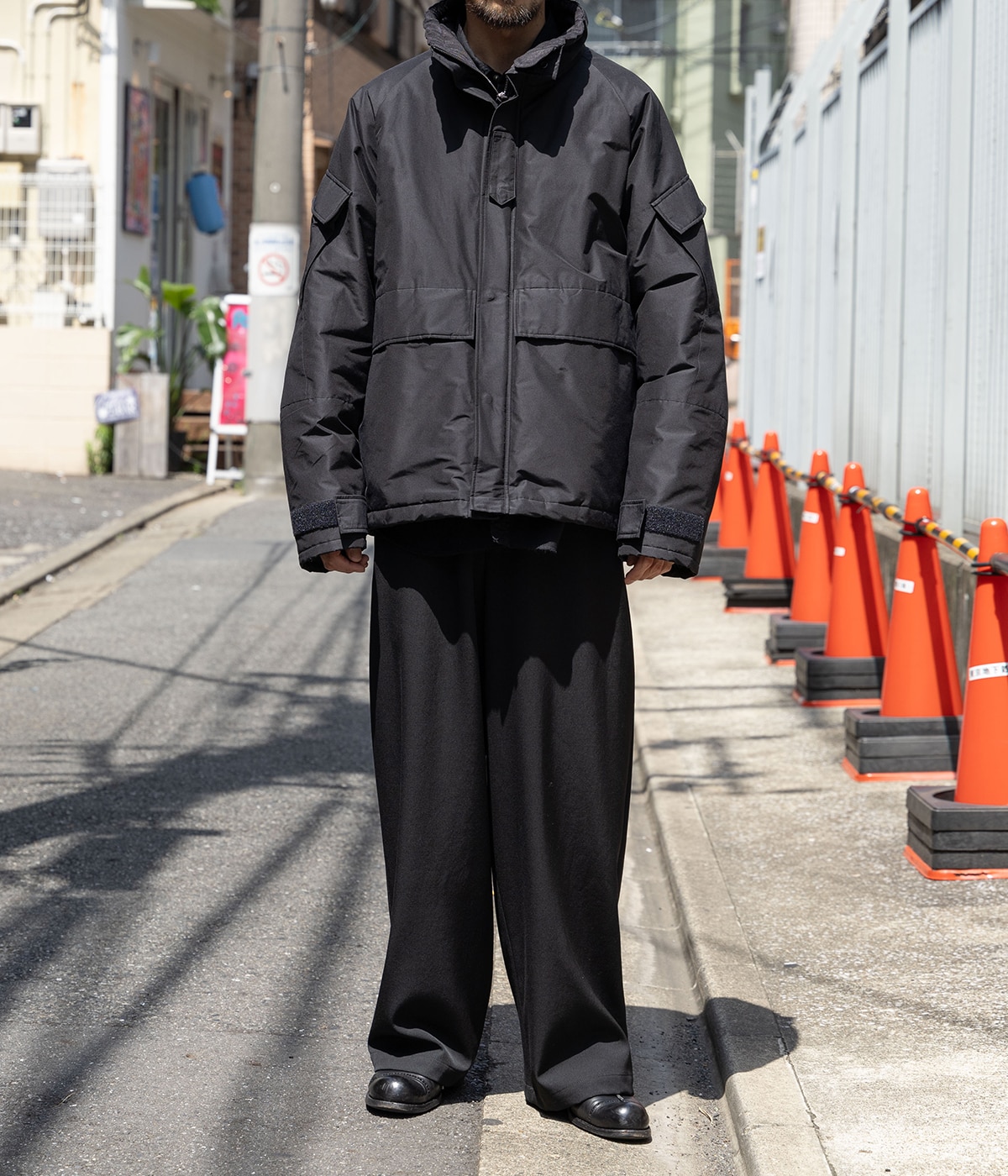 予約】PUFFED ECWCS JACKET -ORGANIC COTTON SILK HIGH COUNT