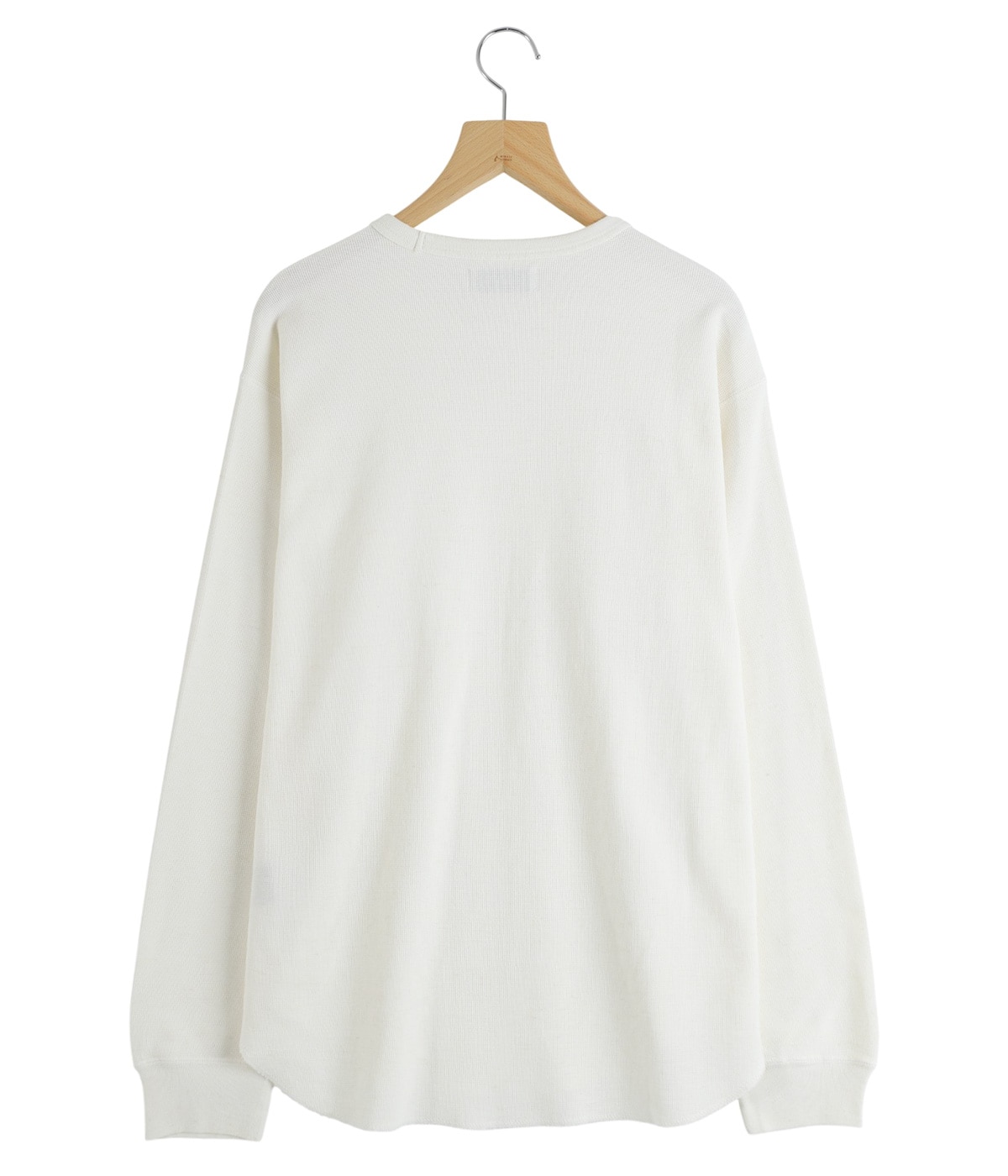 CREW NECK L/S TEE -ORGANIC COTTON HEMP MESH KNIT- | marka