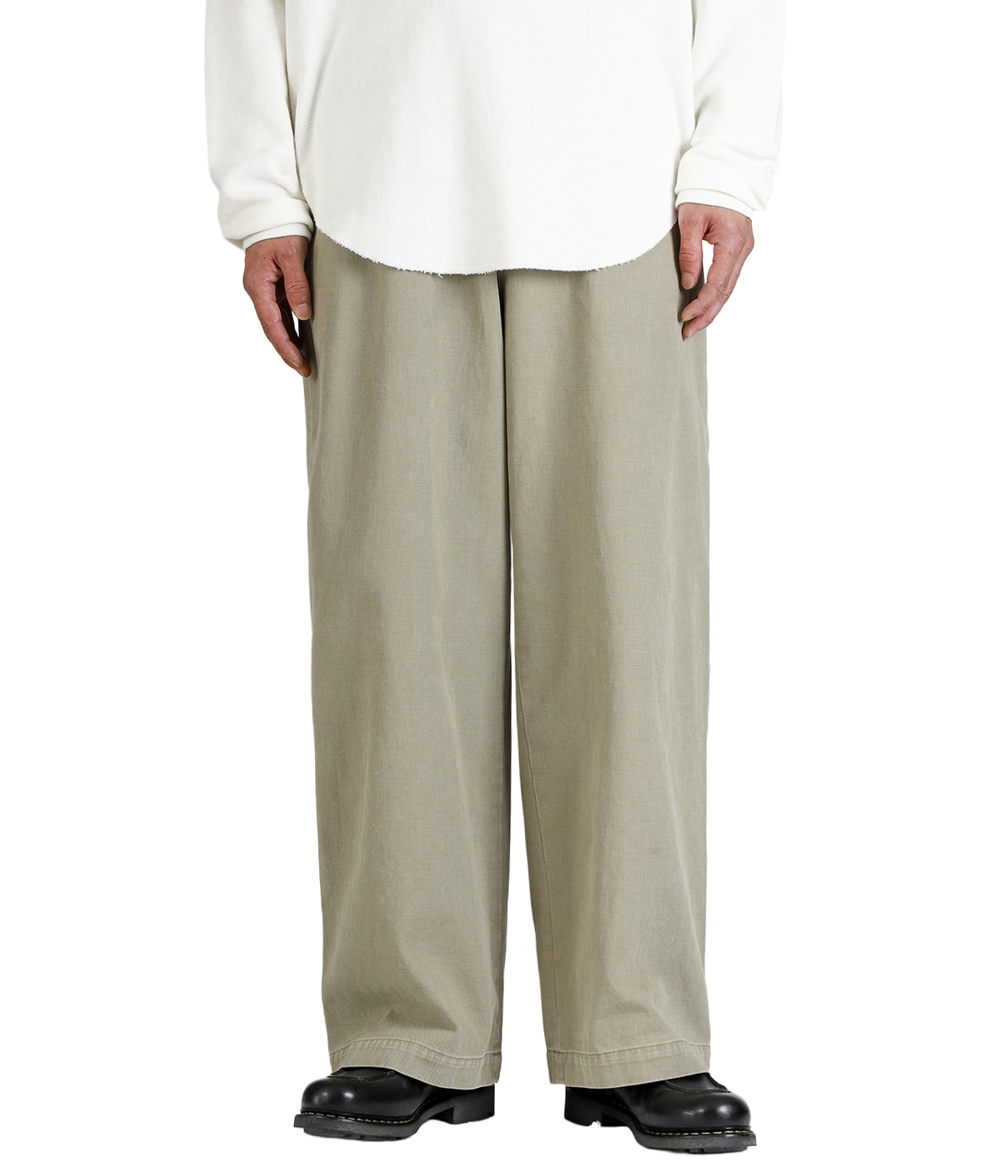 NEW U.S.ARMY TROUSERS -ORGANIC COTTON GABARDINE- | marka