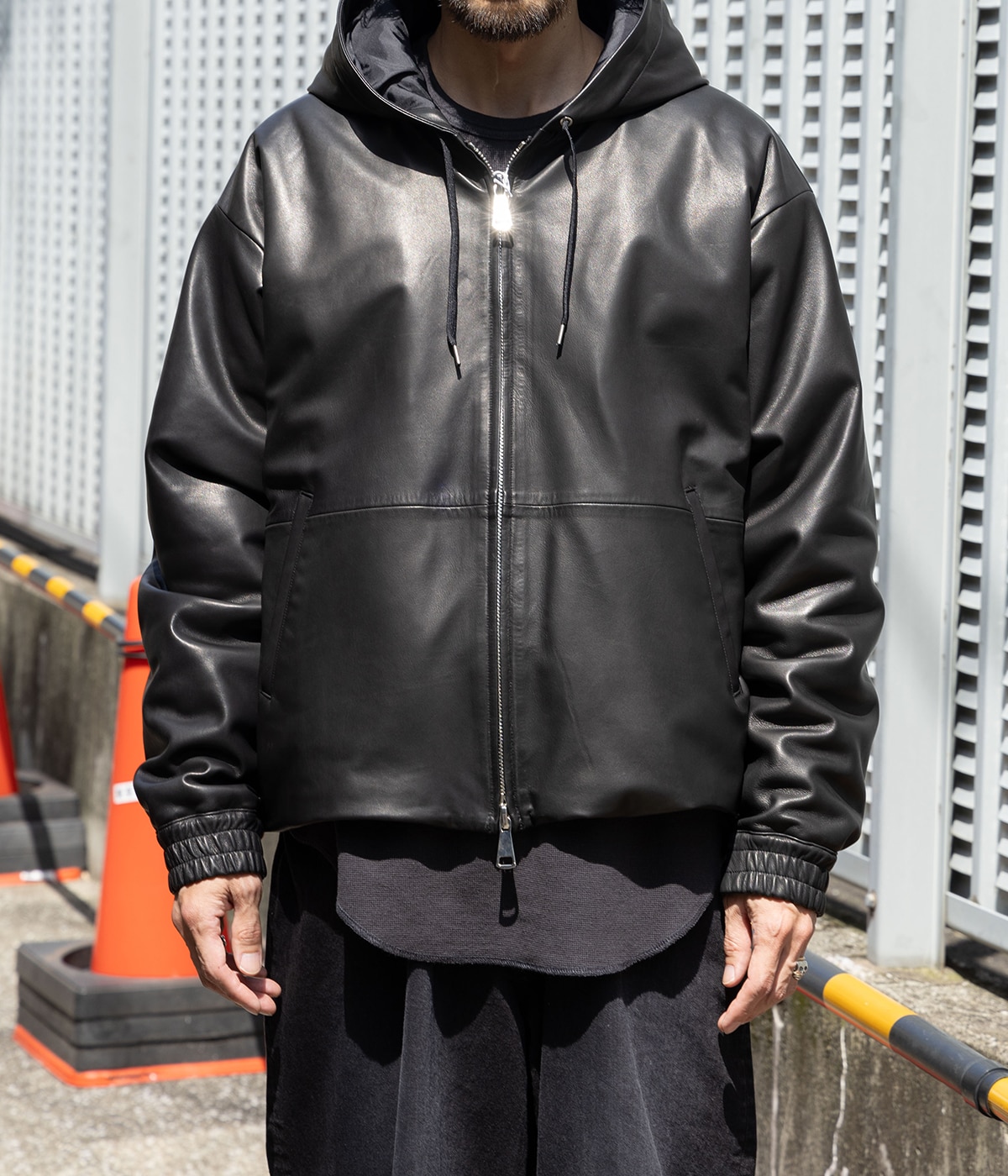 Steven Alan GOAT NAPPA BLOUSON レザージャケット Steven Alan GOAT NAPPA BLOUSON レザージャケット