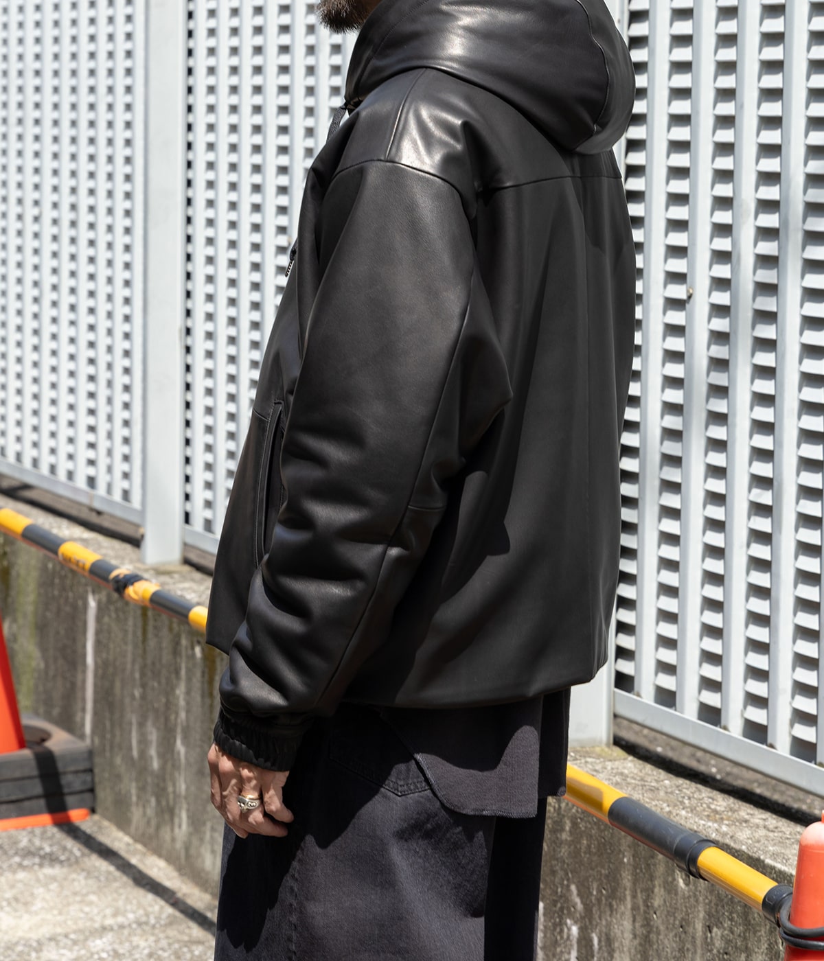 MCM 黒 レザージャケット XL MCM 黒 レザージャケット XL Men's Luxury Leather Jackets