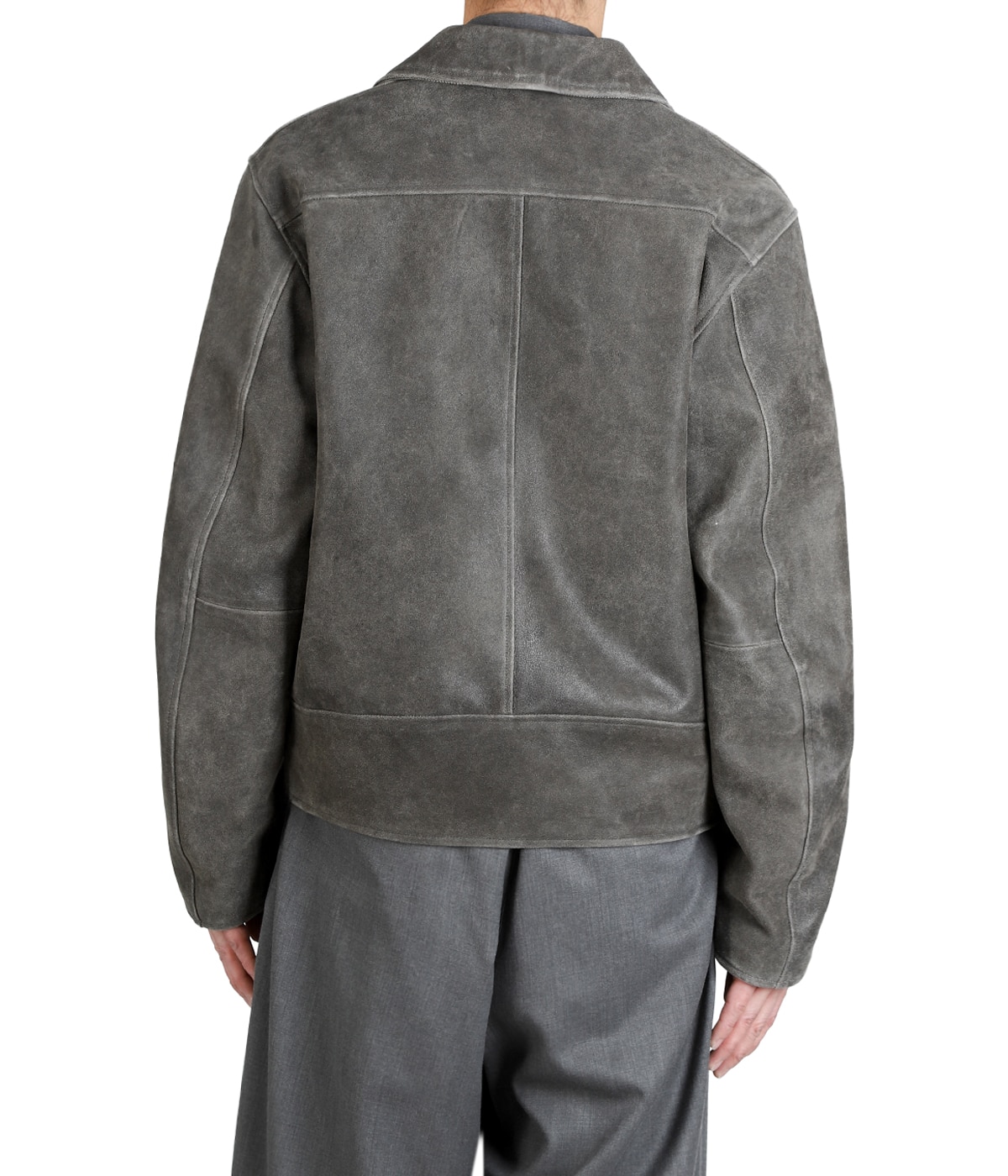 LEATHER SPORTS JACKET -CRACKED GOAT LEATHER- | marka(マーカ