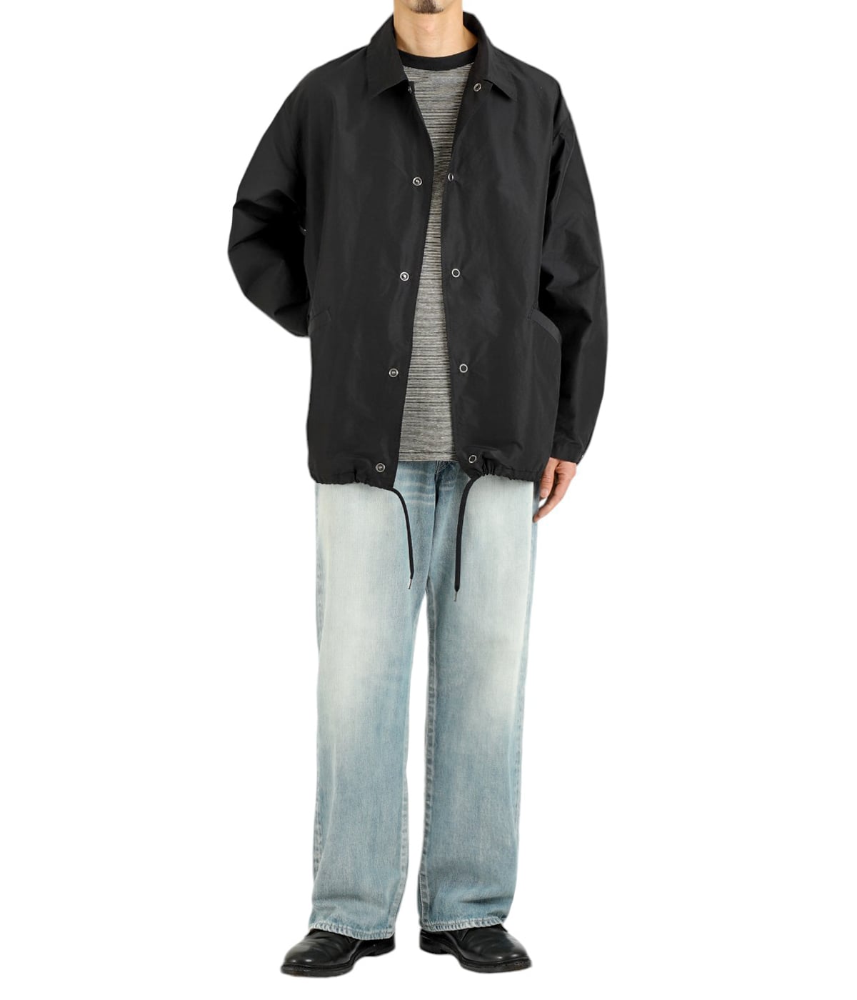 marka ONLY ARK別注 COACH JACKET 別注 COACH JACKET - organic cotton silk high count - | marka