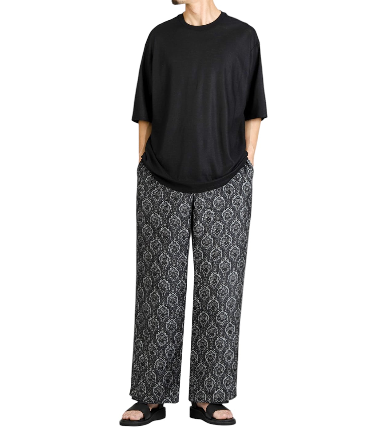 パンツ TEC SILK PANTS 別注 WIDE LEG SILK PANTS | marka(マーカ) / パンツ ボトムス