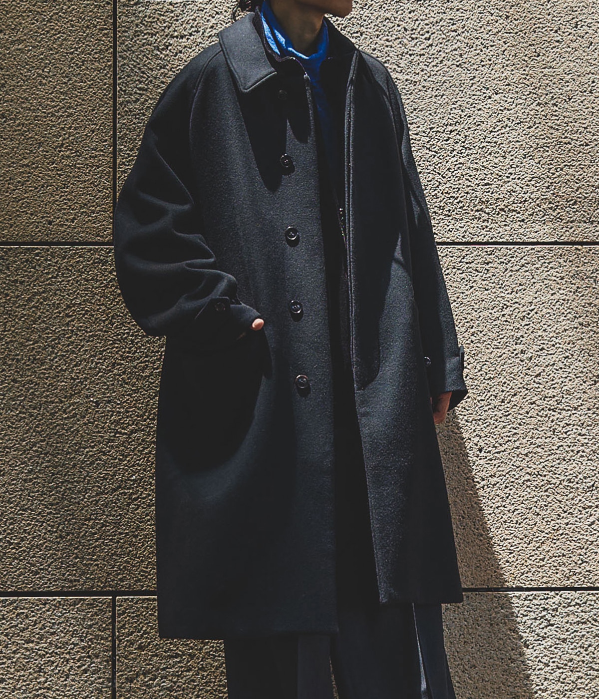 別注 RAGLAN SLEEVE COAT | marka(マーカ) / アウター コート (メンズ