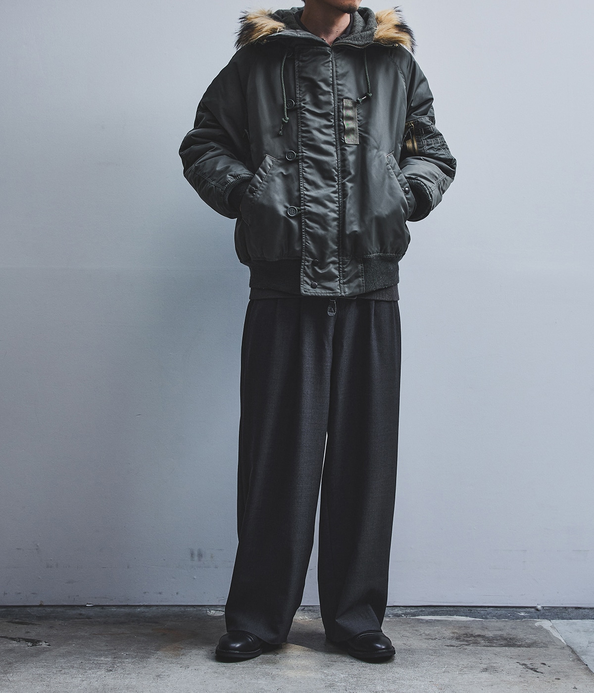 model（177cm） 着用サイズ：2(M)