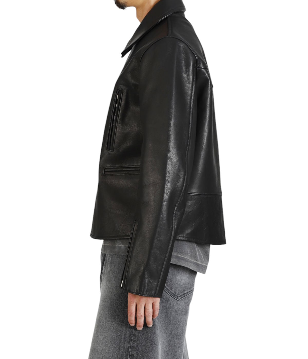 CLASSIC MOTORCYCLE LEATHER JACKET | MASU(エムエーエスユー
