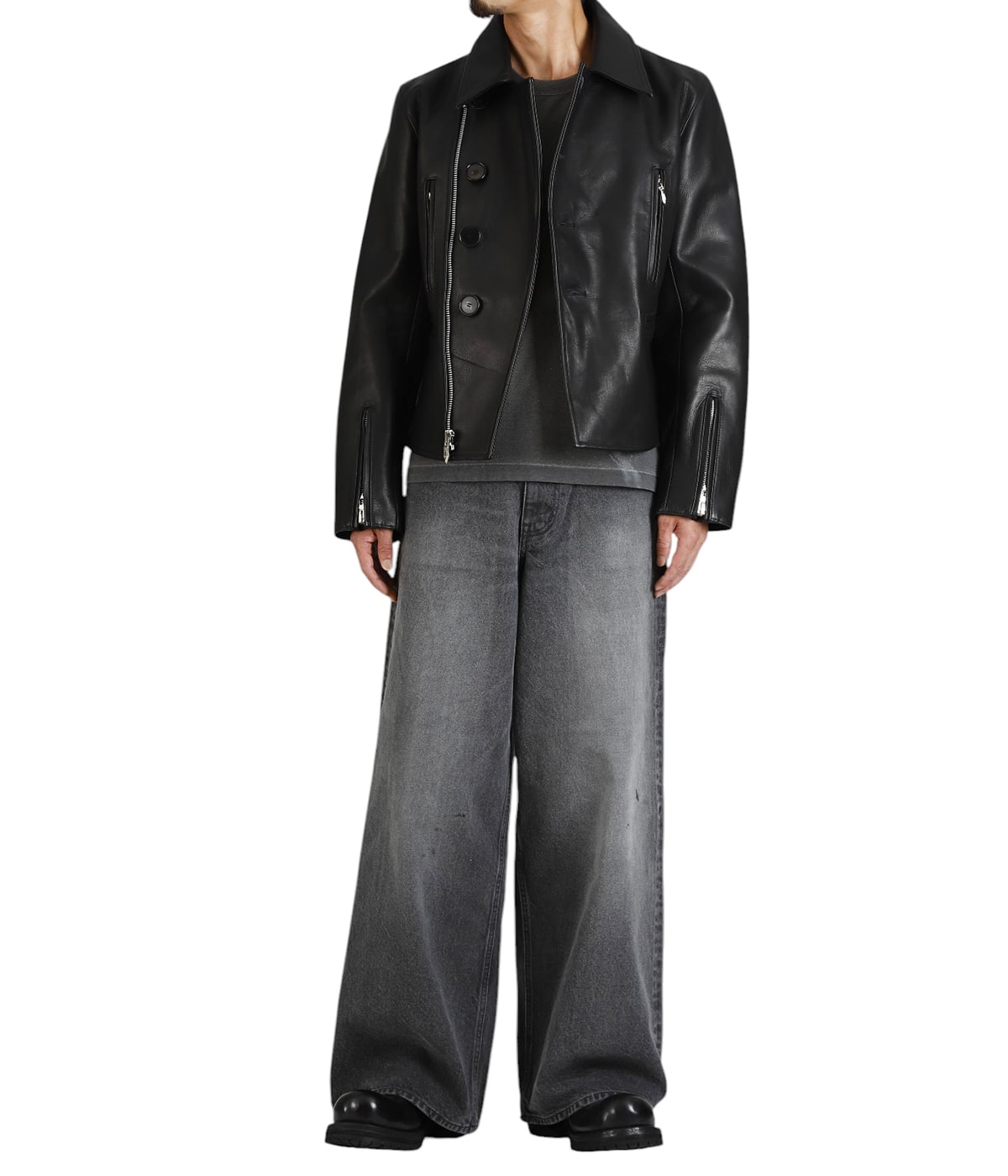 CLASSIC MOTORCYCLE LEATHER JACKET | MASU(エムエーエスユー