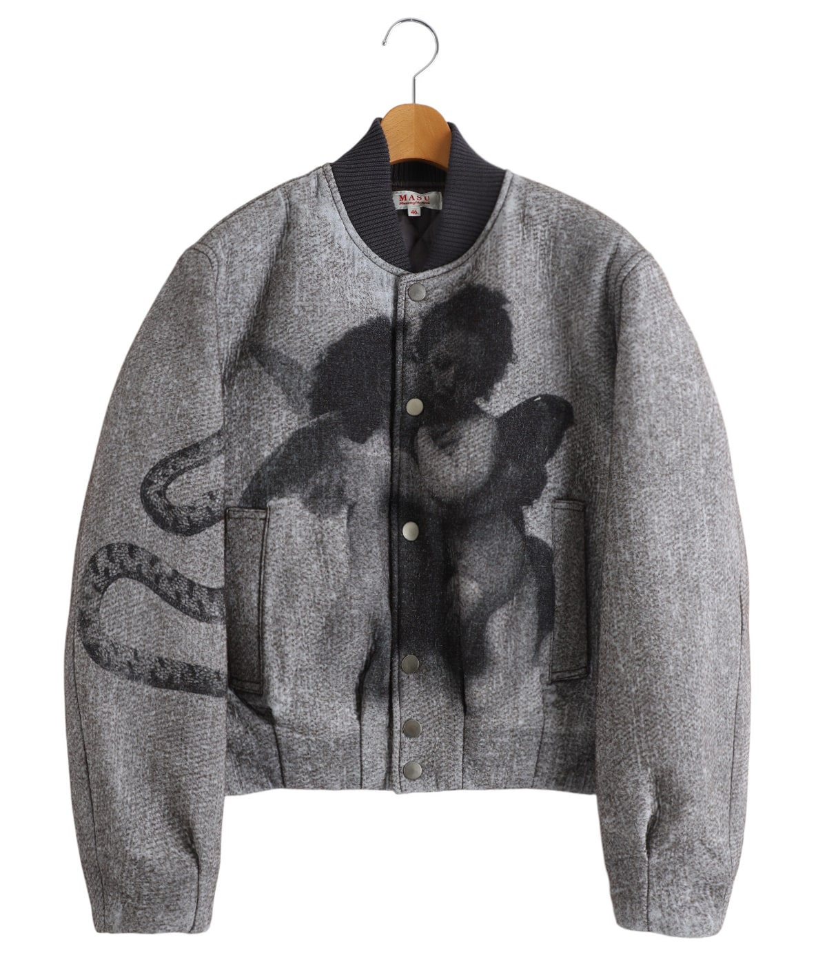 MASU ブルゾン　short bomber 46 MASU ブルゾン short bomber 46 MASU/エムエーエスユー】SHORT BOMBER