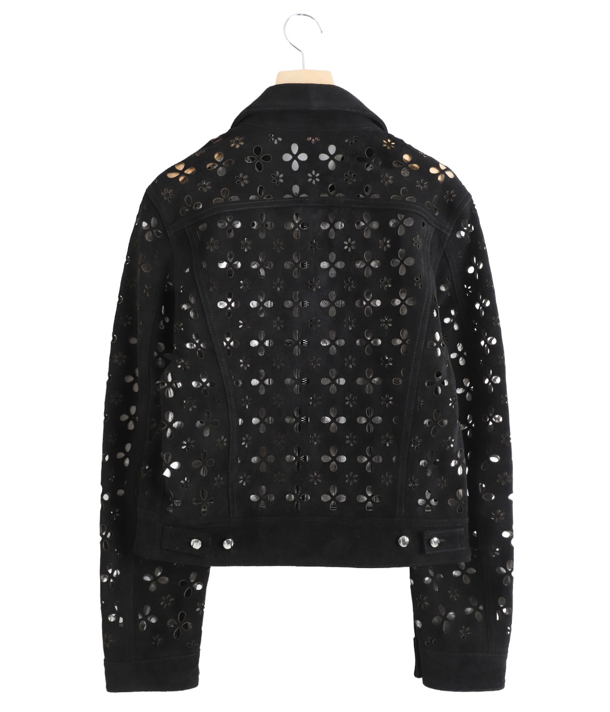 FLOWER HOLE LEATHER JACKET | MASU(エムエーエスユー