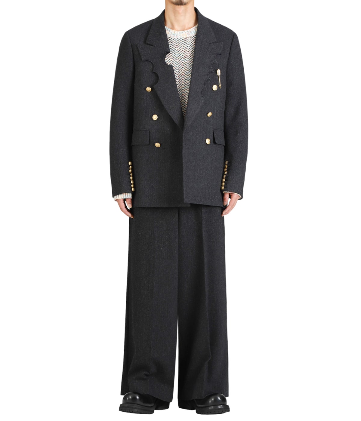 CRATER TAILORED JACKET | MASU(エムエーエスユー) / アウター スーツ