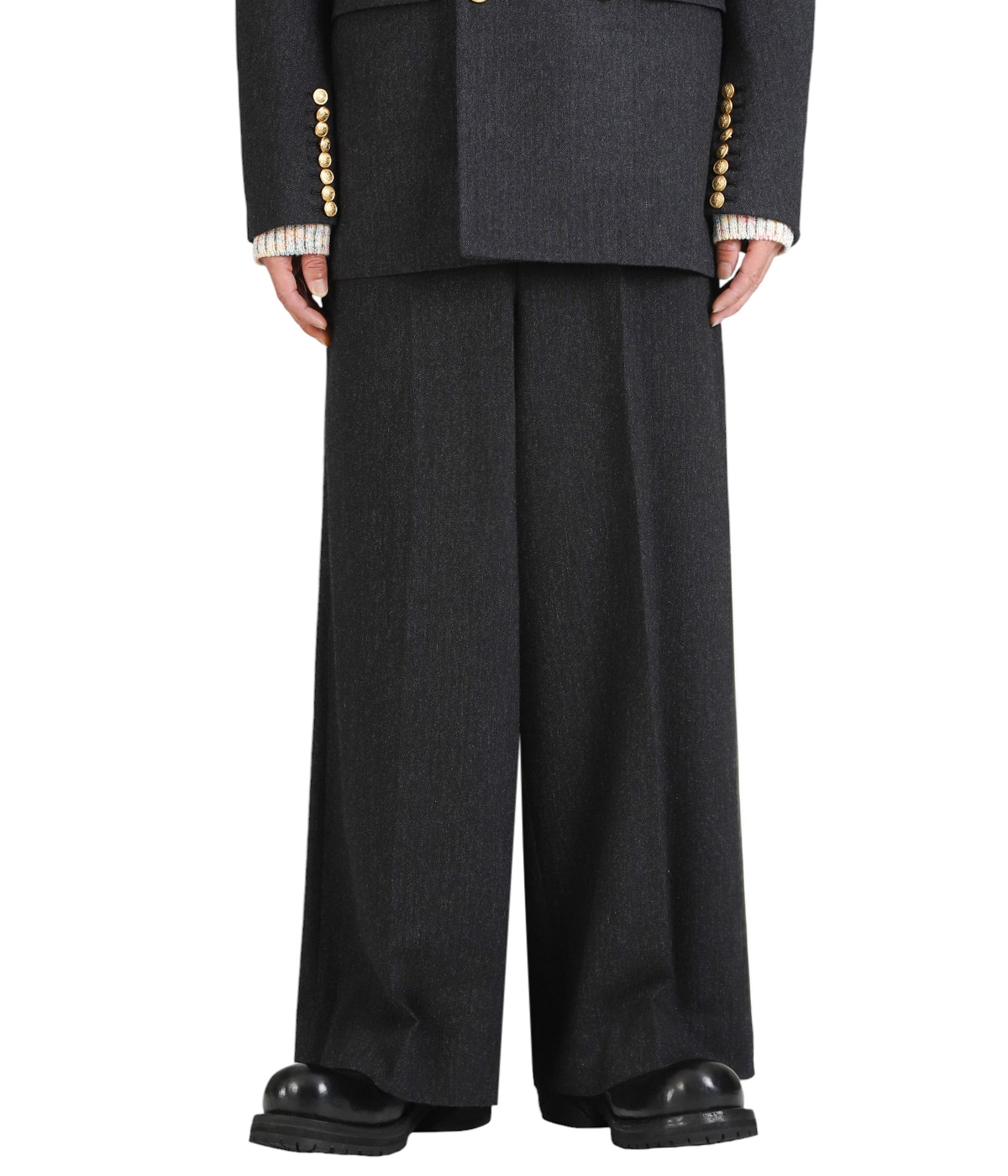 INITIAL WIDE TROUSERS | MASU(エムエーエスユー) / パンツ