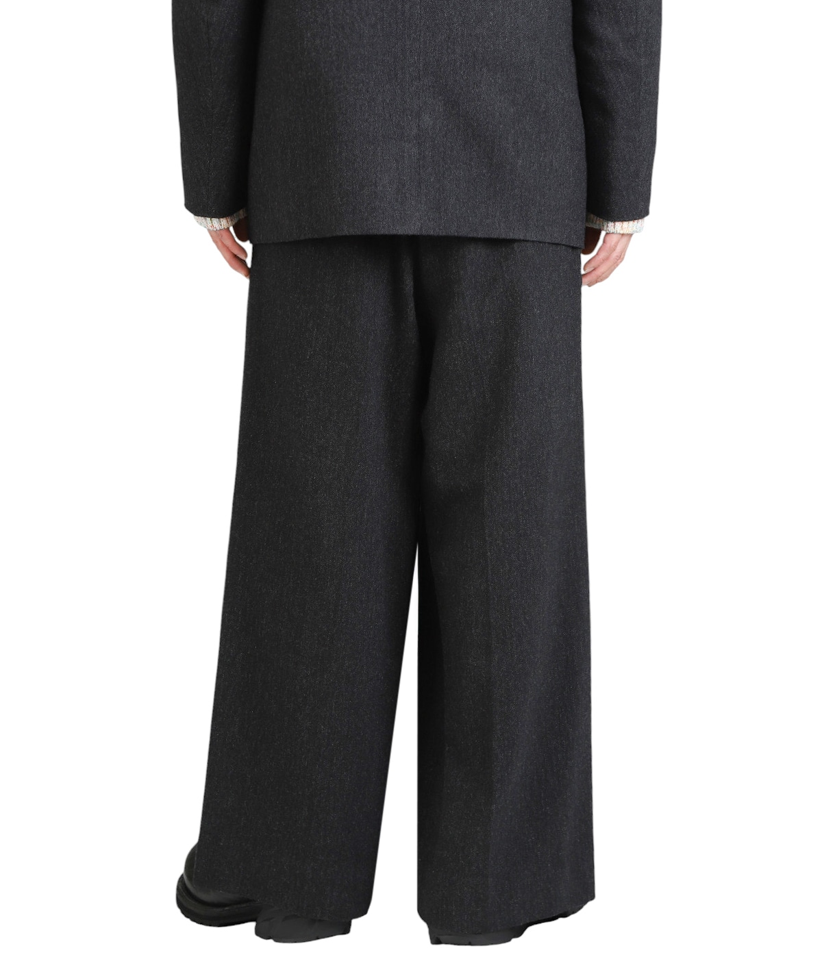 パンツ MASU 25ss wide trousers MASU(エムエーエスユー)のWIDE SWEAT PANTS GRAYの通販｜PALETTE