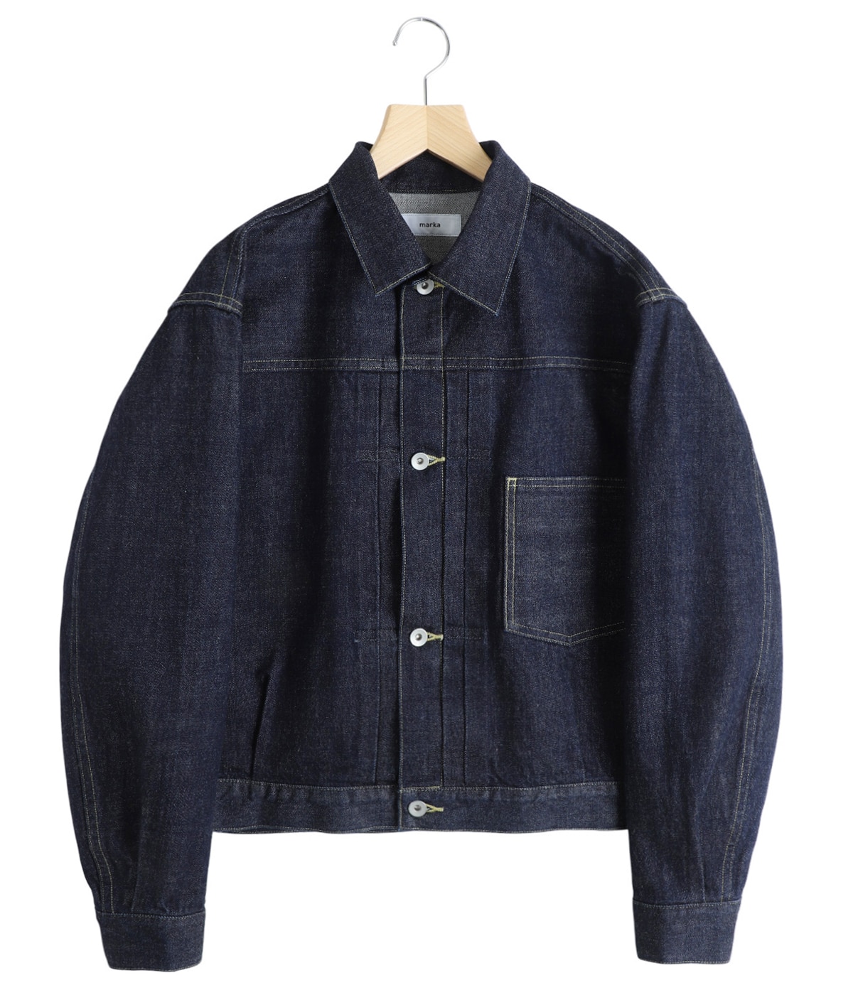 DENIM JACKET -ORGANIC COTTON 13.5oz SELVEDGE DENIM- | marka(マーカ