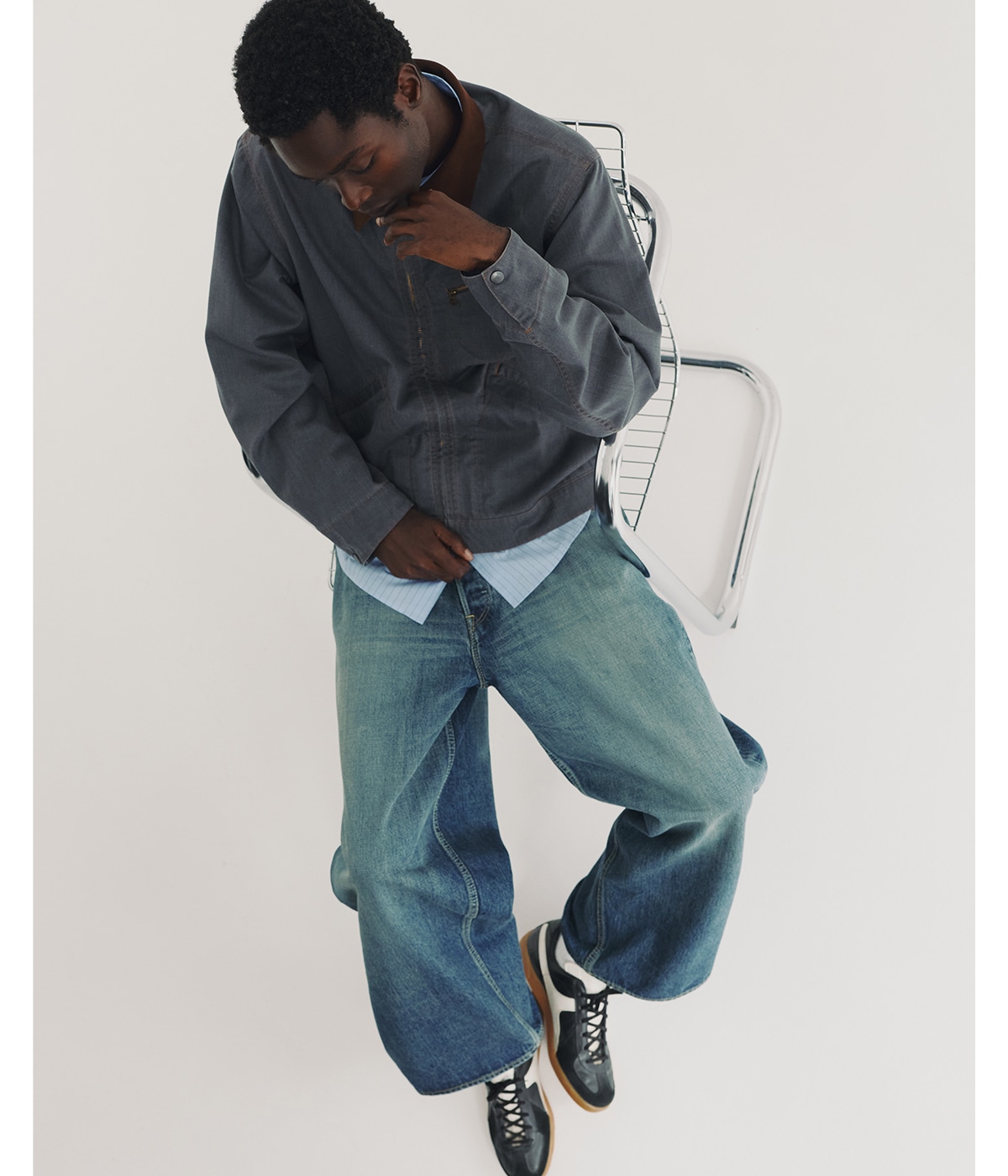 BAGGY JEANS -ORGANIC COTTON 13.5oz SELVEDGE DENIM- | marka(マーカ