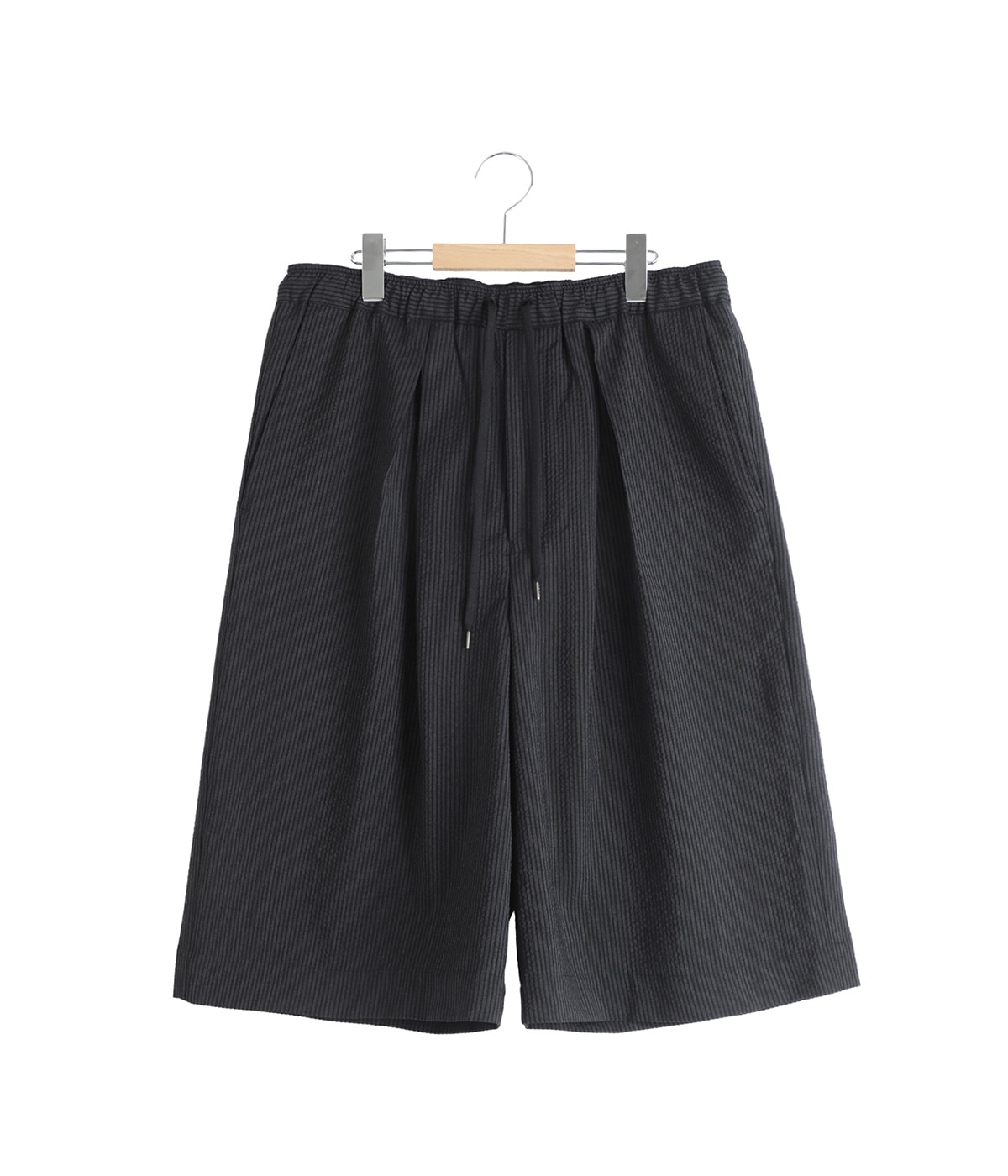 DOUBLE TUCK SHORTS -WOOL SEERSUCKER- | marka(マーカ) / パンツ