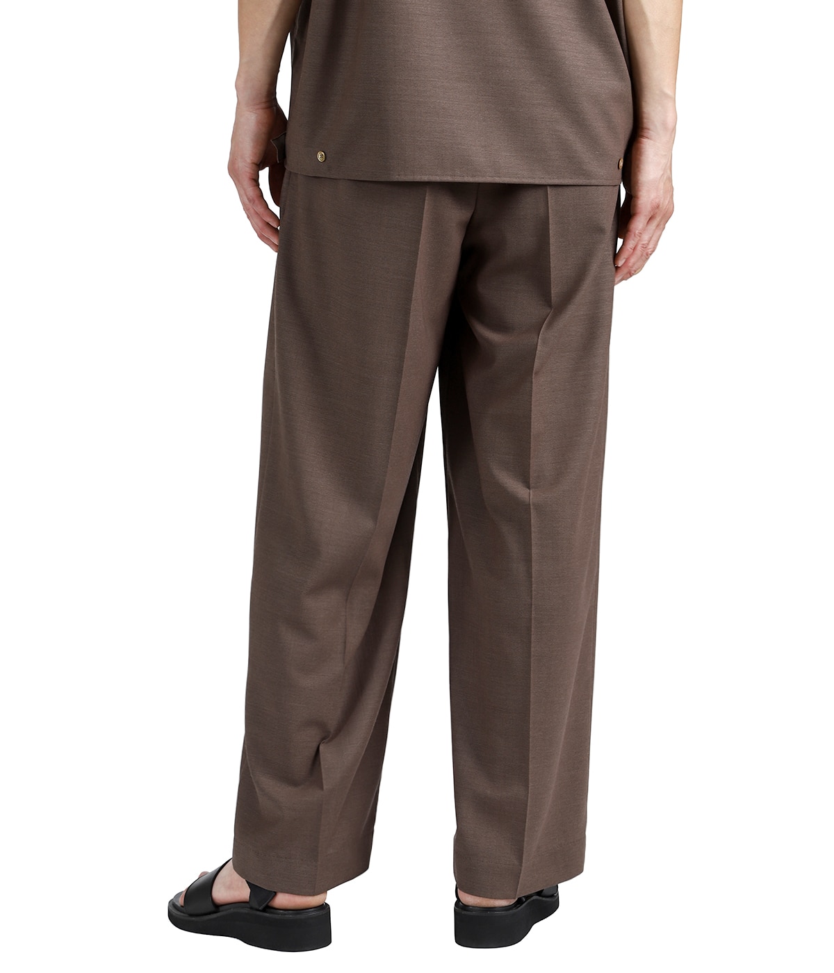 marka / マーカ　ウールスラックス ONE TUCK WIDE TROUSERS -WOOL HIGH TWIST TROPICAL- | marka(マーカ